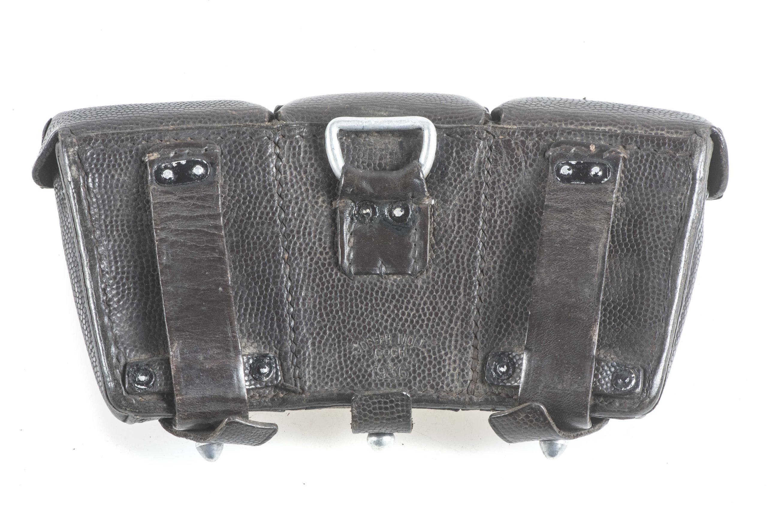 K98 ammunition pouch marked Joseph Moll Goch 1936 — image 2
