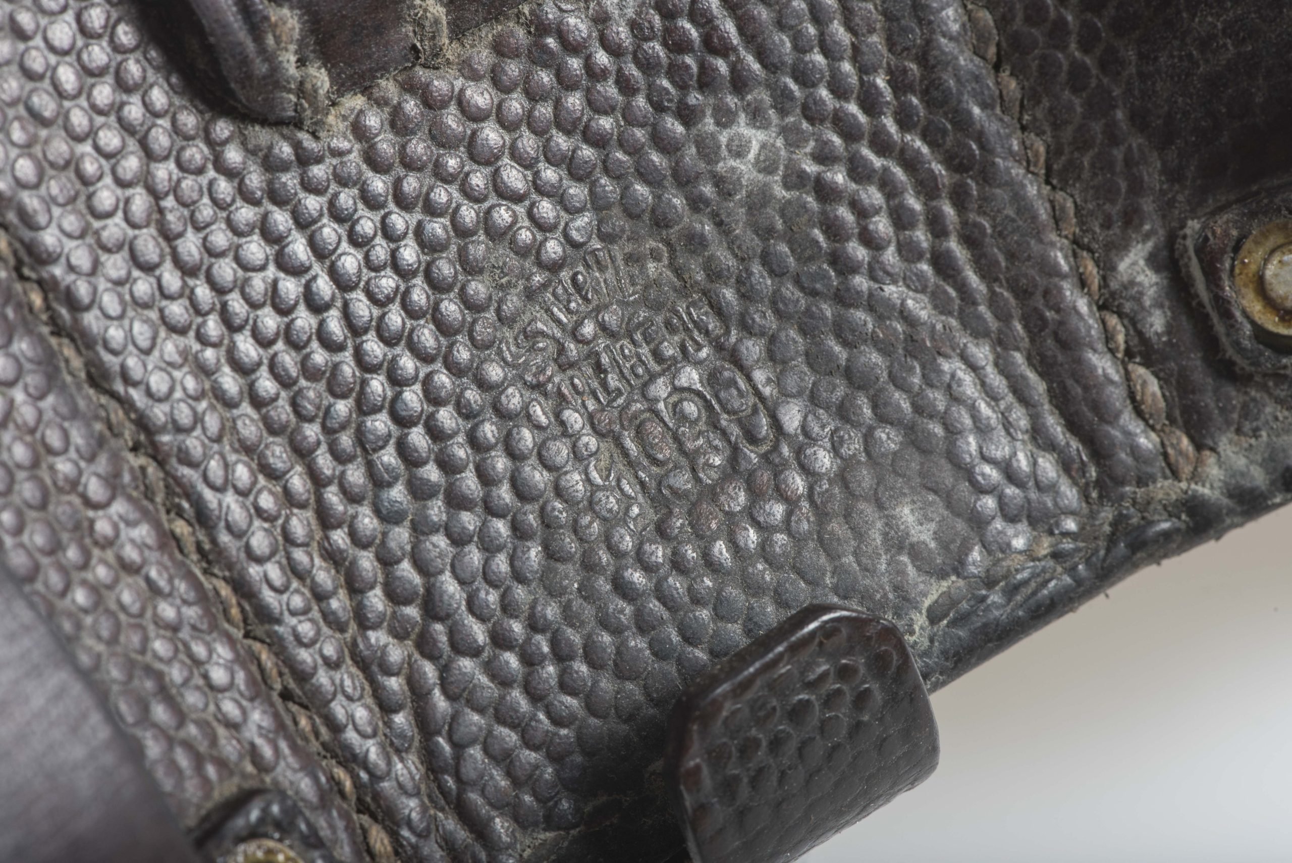 K98 ammunition pouch marked Stecher Freiberg 1939 — image 3