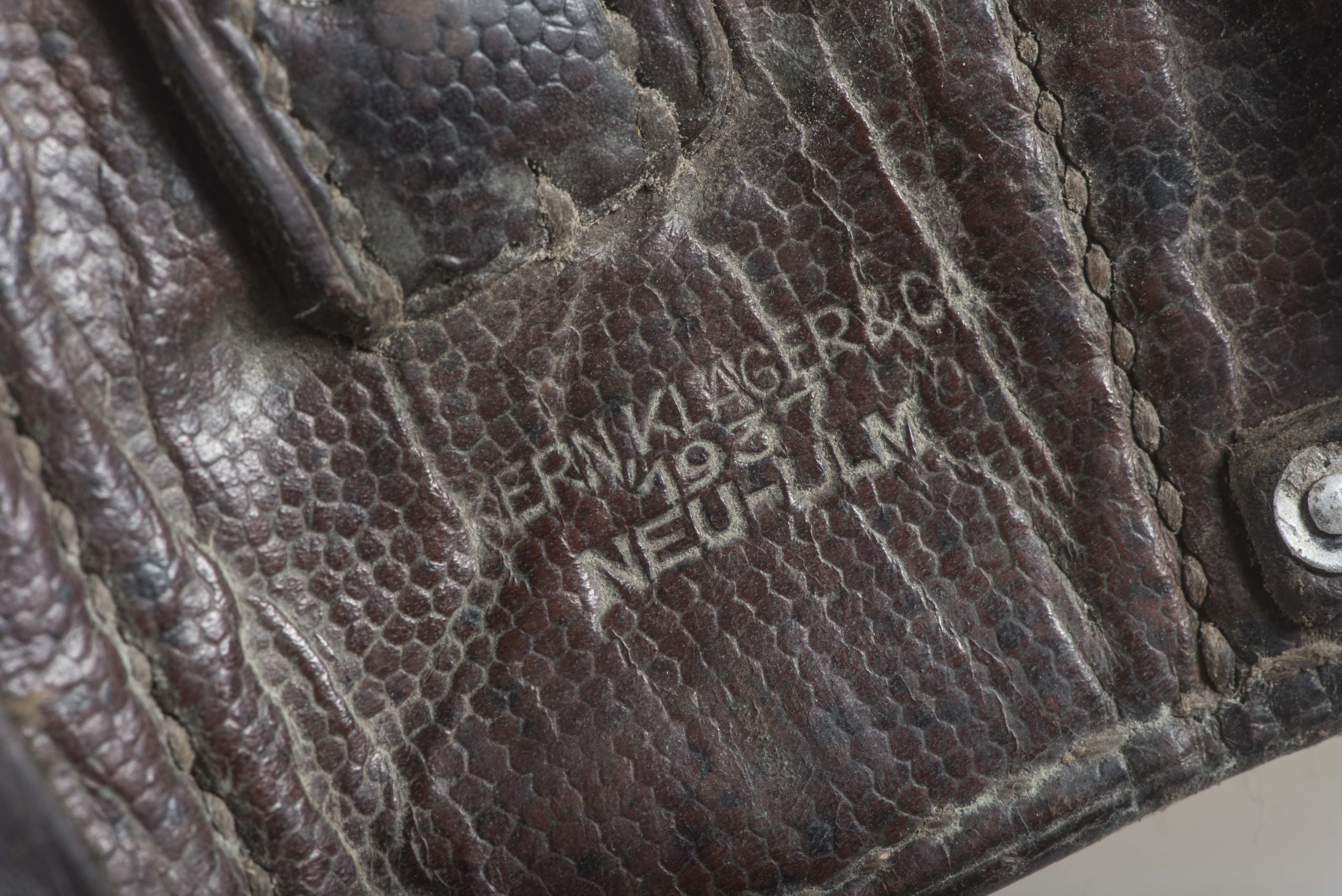 K98 ammunition pouch marked Kern. Klager & Co. 1937 Neu-Ulm — image 3