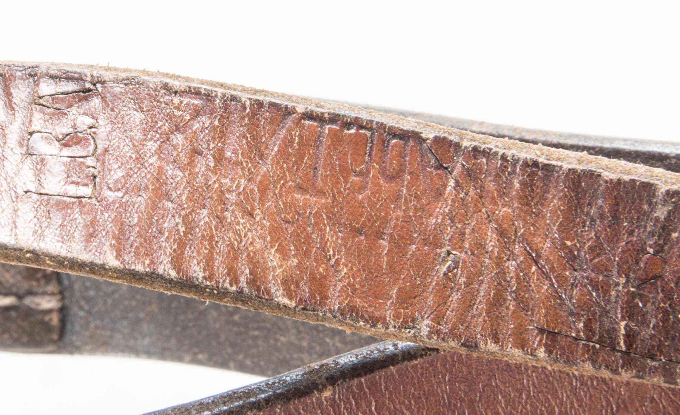 Lightweight Luftwaffe Y-strap marked L.L.G. Schlesien 1937 LBA — image 7