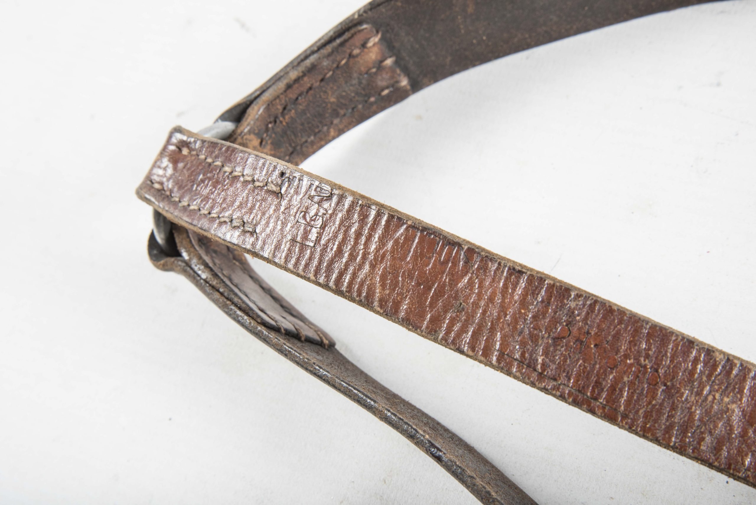Lightweight Luftwaffe Y-strap marked L.L.G. Schlesien 1937 LBA — image 9