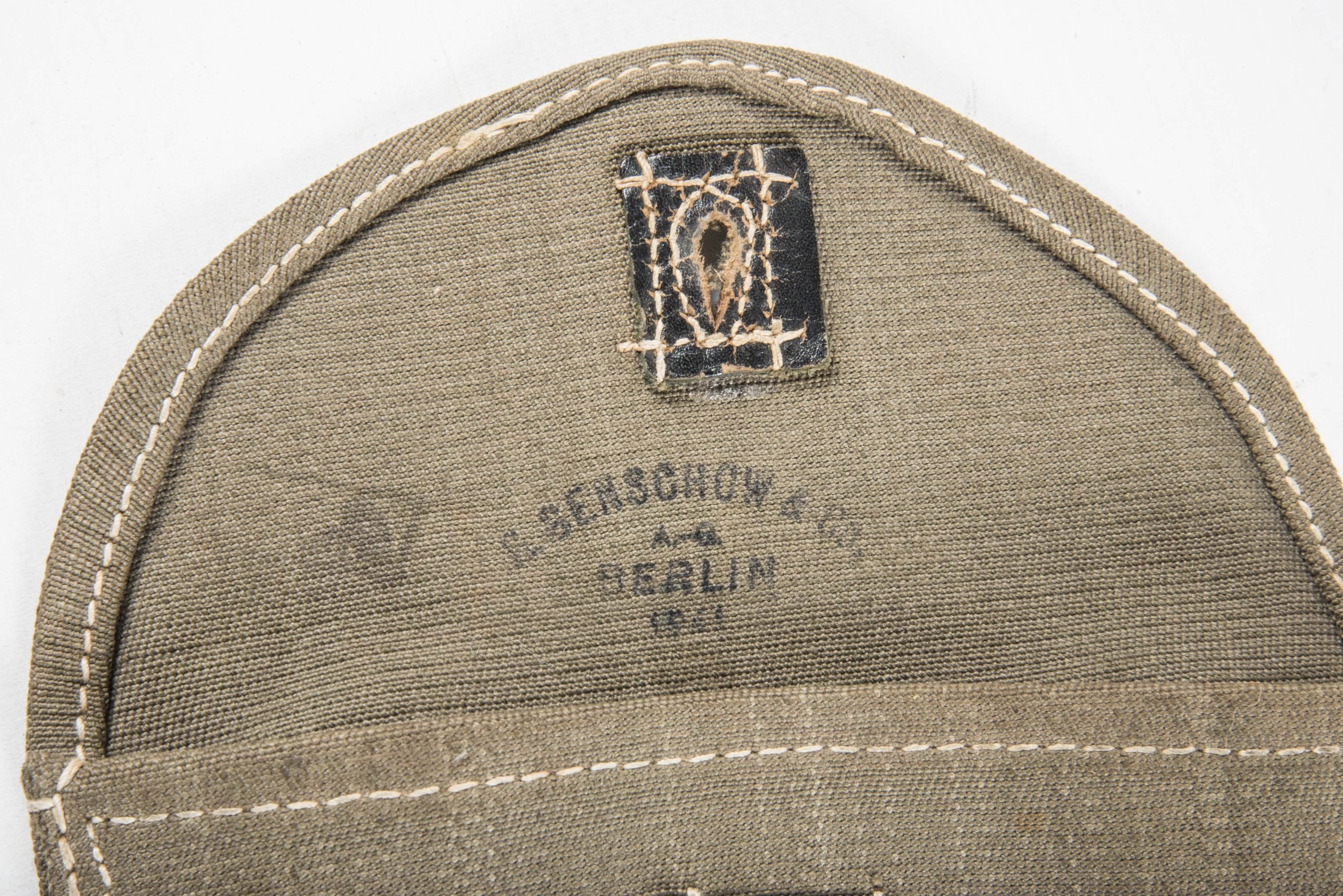 Rare carrying bag for the long handled wire cutters marked G. Genschow Berlin 1941 — image 5