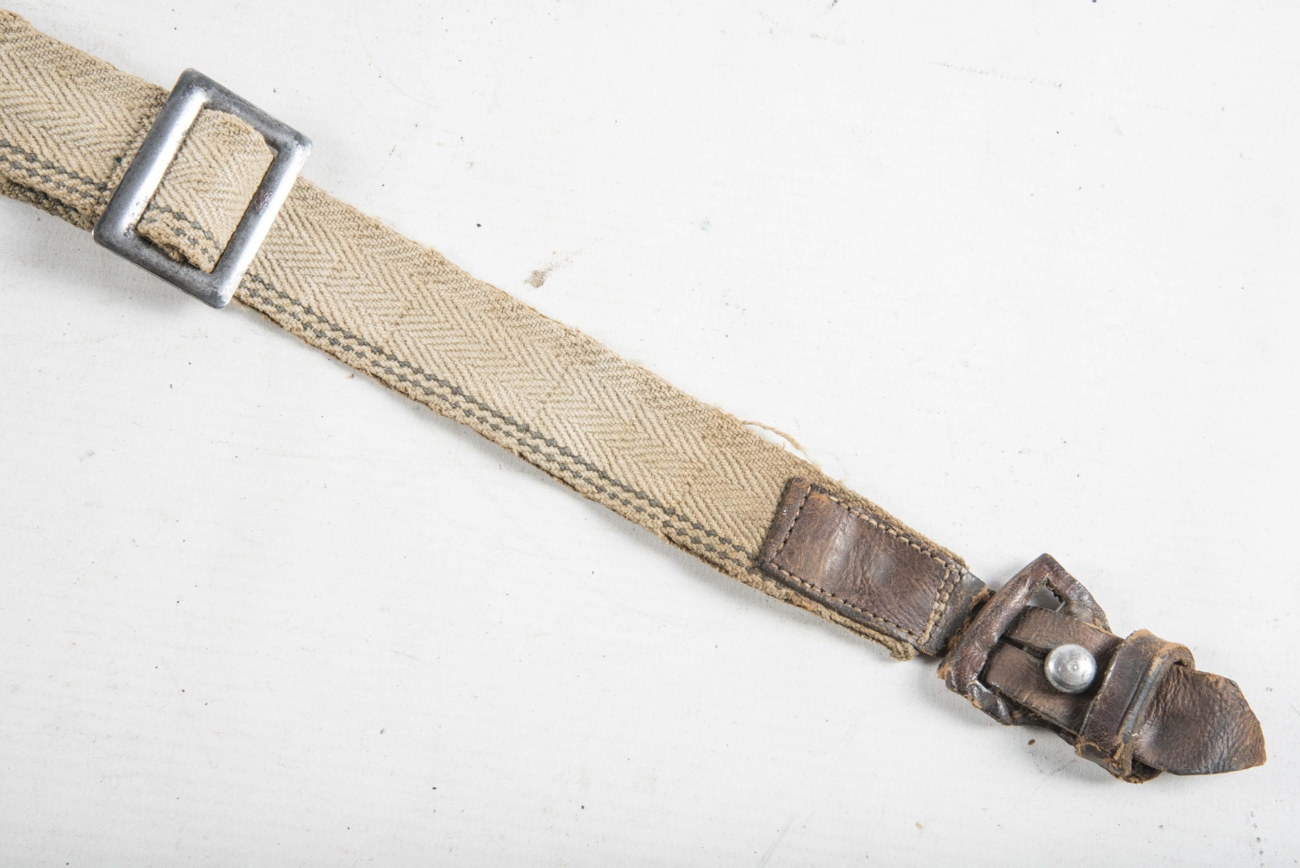 Rare simplified sling from recycled ammunition belt material — image 2