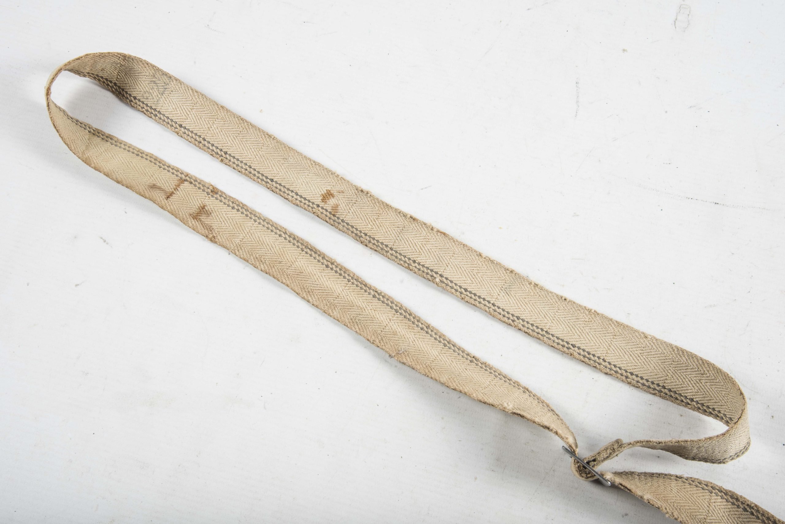 Rare simplified sling from recycled ammunition belt material — image 8