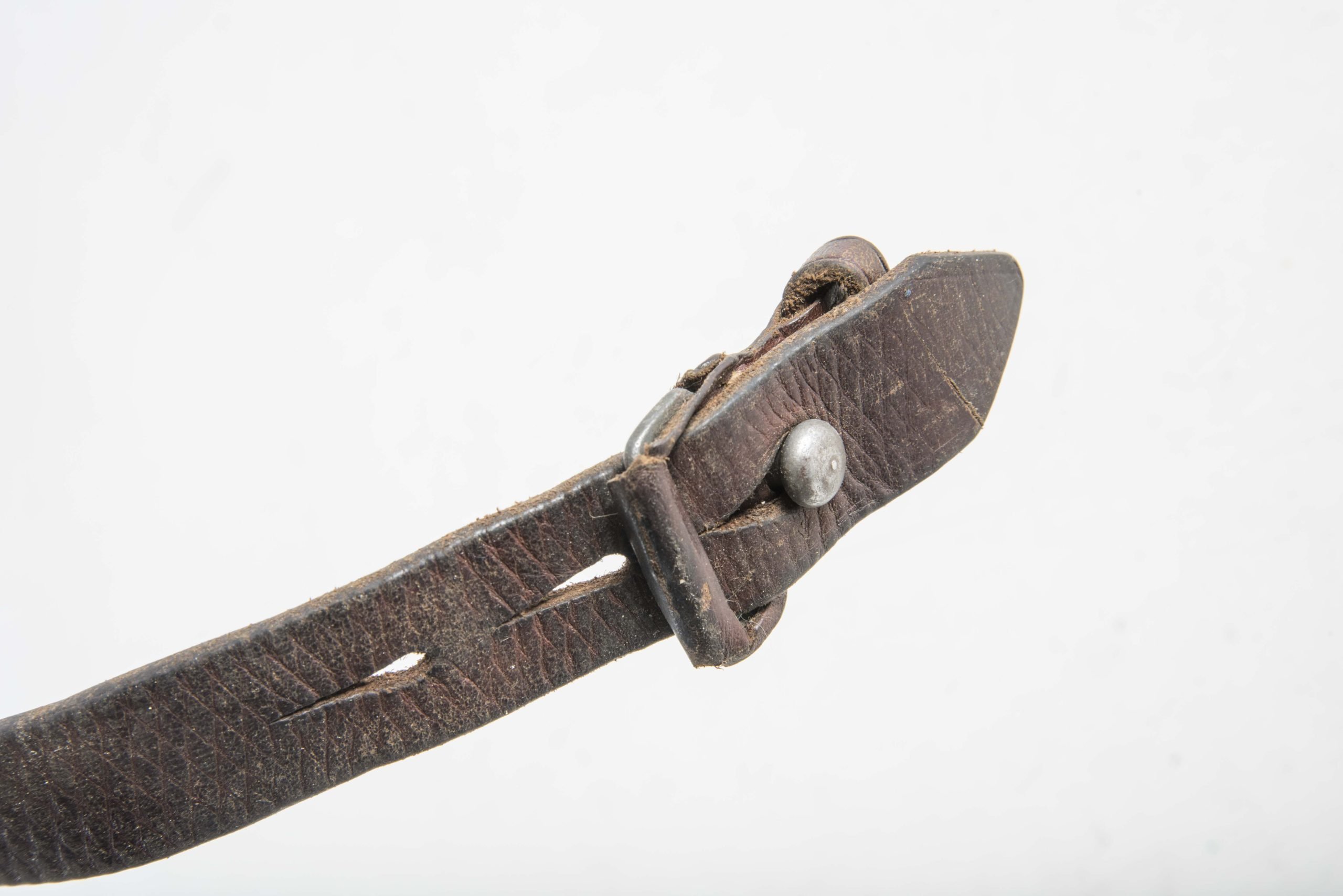 Leather K98 sling marked RA — image 4
