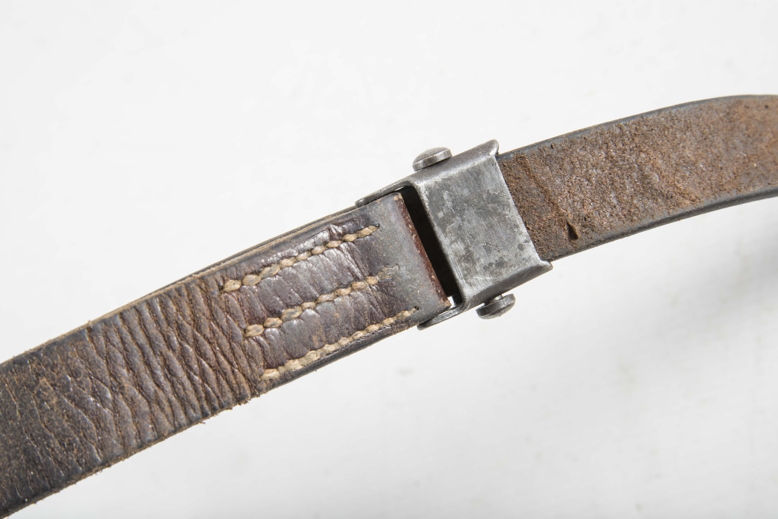 Leather K98 sling marked RA — image 5