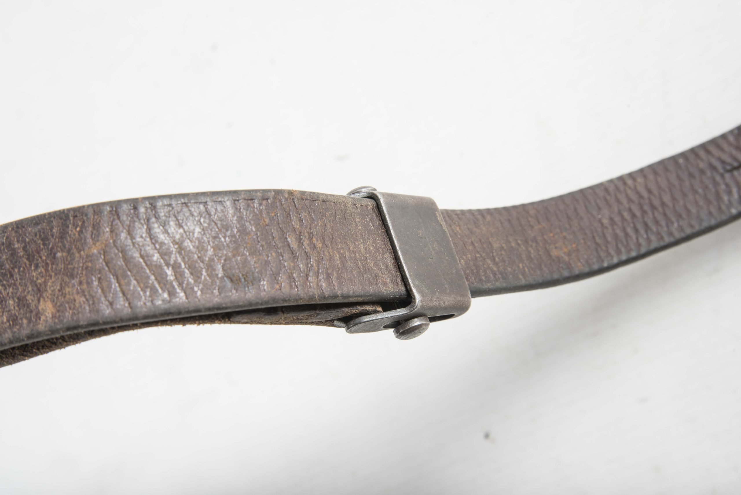 Leather K98 sling marked RA — image 6