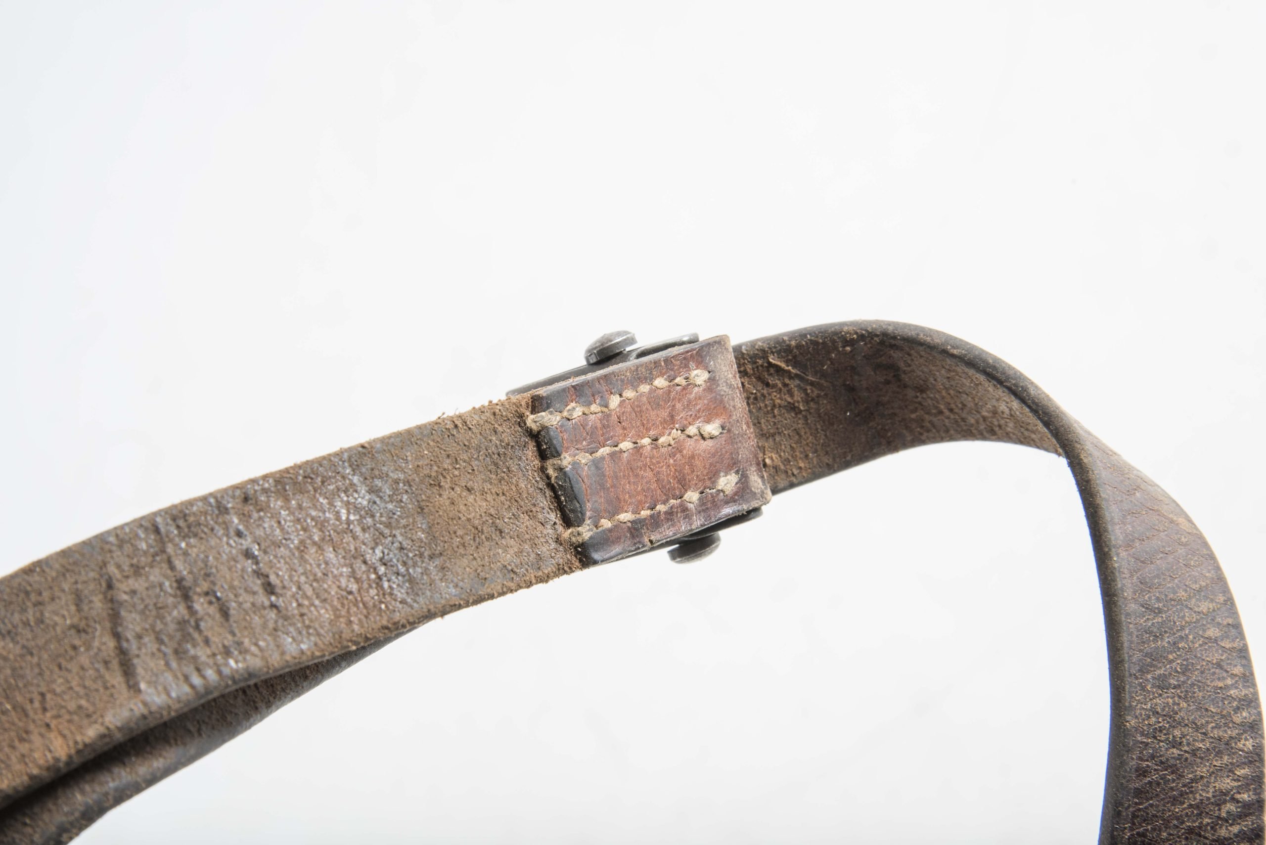 Leather K98 sling marked RA — image 8