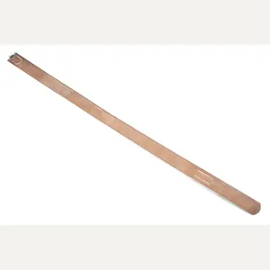 Unissued brown leather equipment belt marked Carl vom Feld Solingen-Wald …