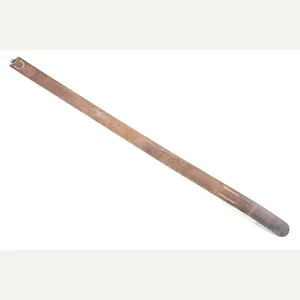 Unissued brown leather equipment belt marked Karl Kühne Lüdenscheid 1938 …