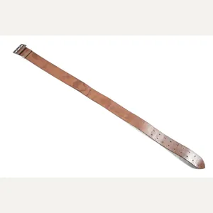 Leather officers Zweidorn belt marked Lüneschloss Solingen