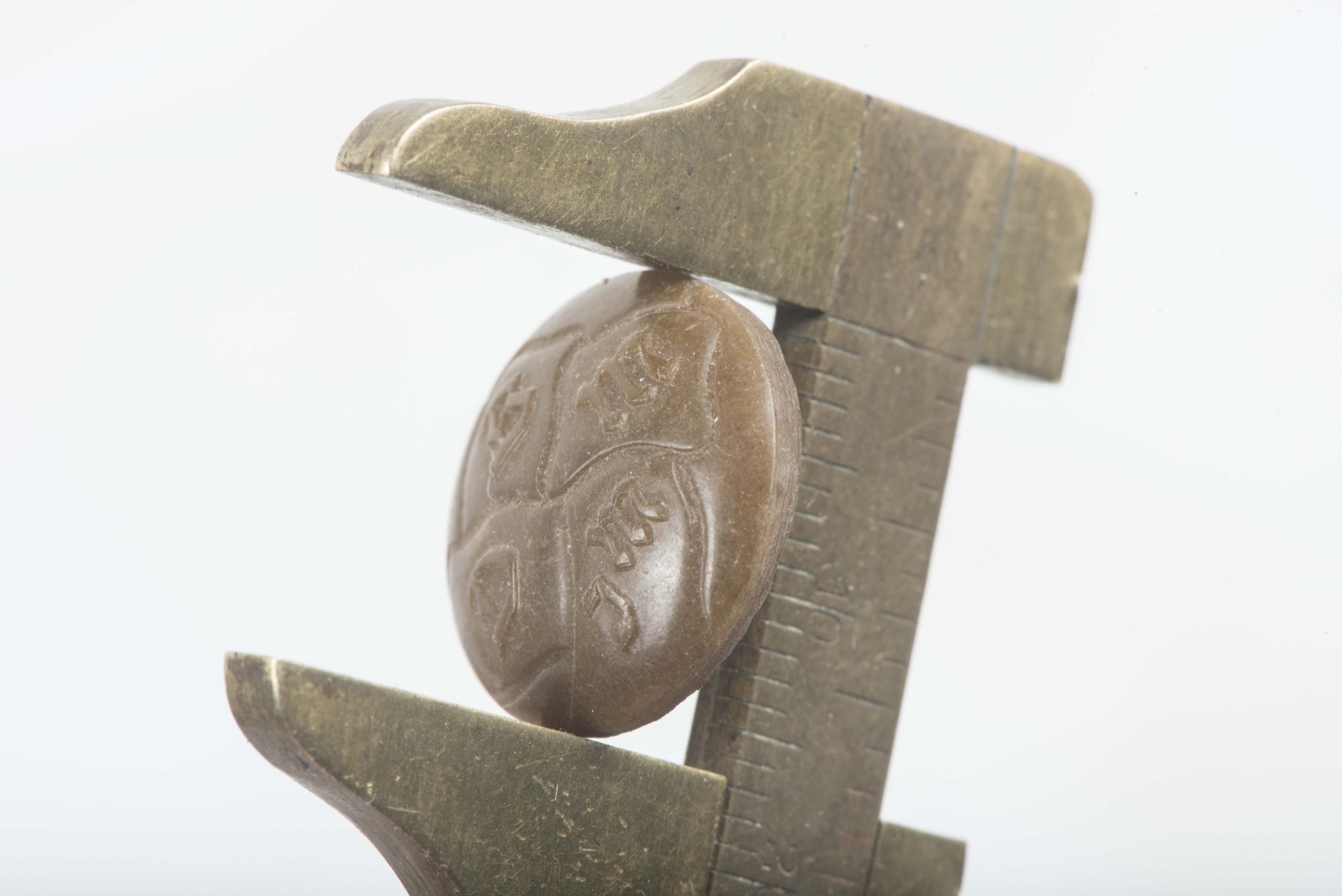 1x Brown phenolic RZM button BDM / JM 17 mm — image 5