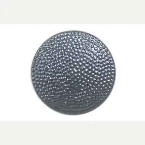 1x Blue glass Luftwaffe M43 cap button 15 mm