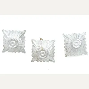 3x Heer / Waffen-SS rank pips in 15,5 mm size …