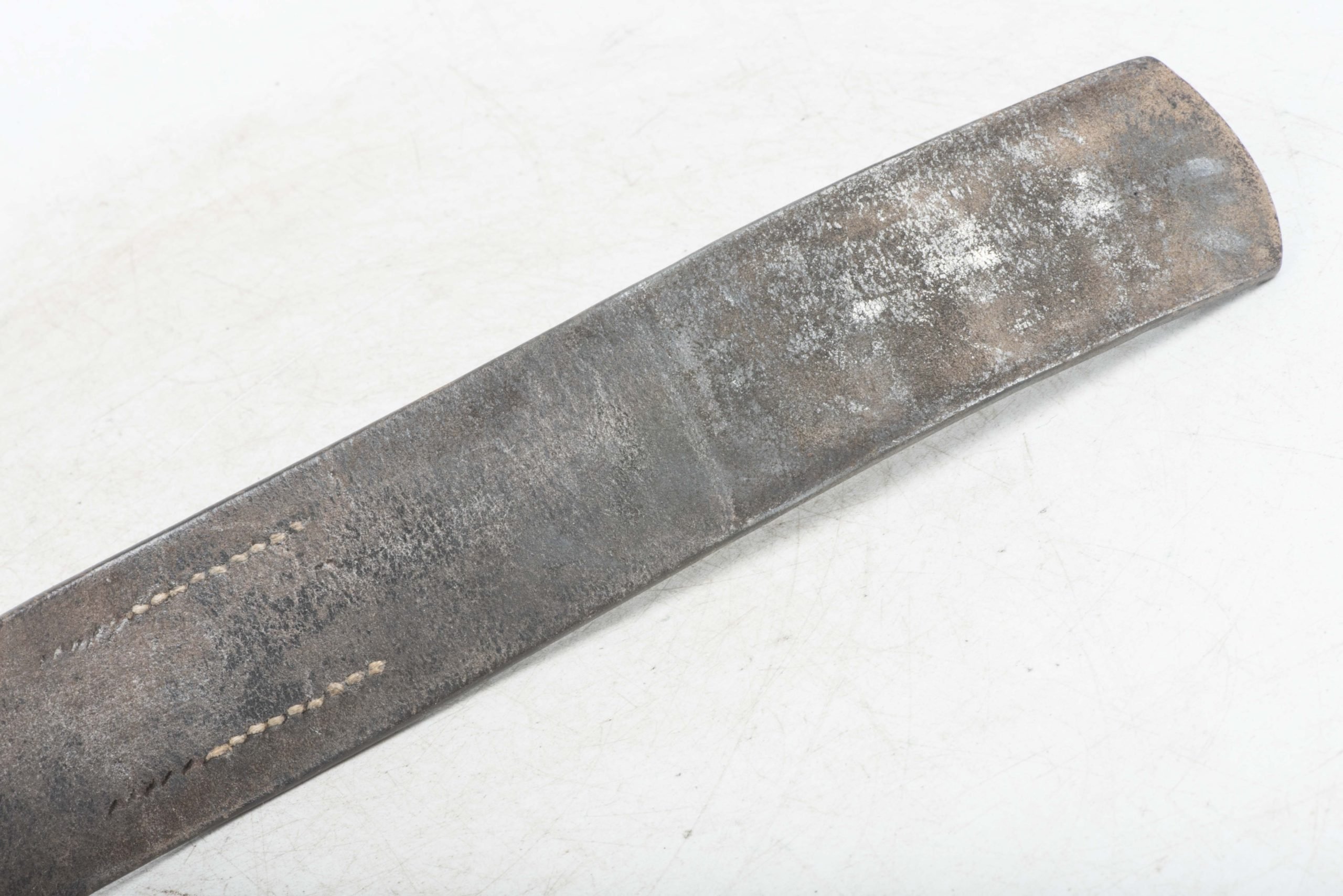 Pre war leather equipment belt size 90 marked Wilh. Brand, Heidelberg 1938 — image 7