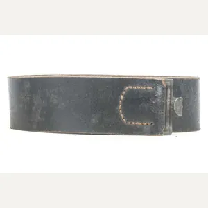 Late war leather equipment belt size 95 marked RBNr. 0/0565/0050