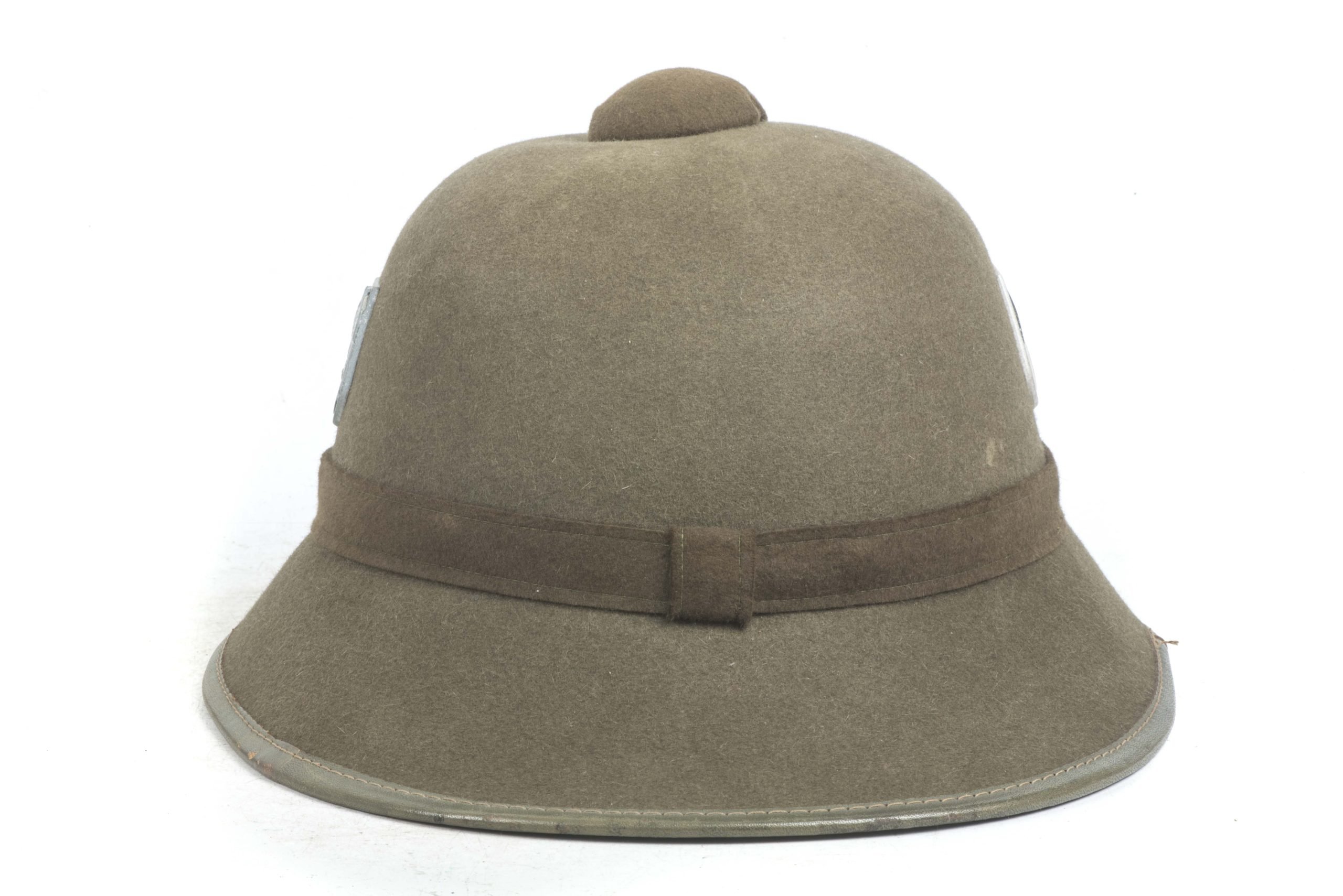 Unissued pith helmet dated 3.42 size 55 F.ST. L — image 4