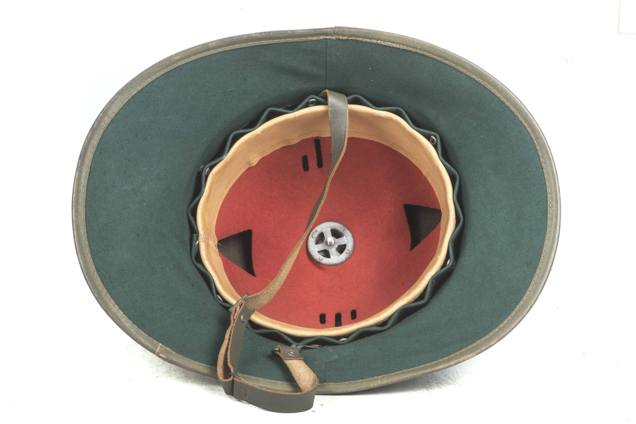 Unissued pith helmet dated 3.42 size 55 F.ST. L — image 8