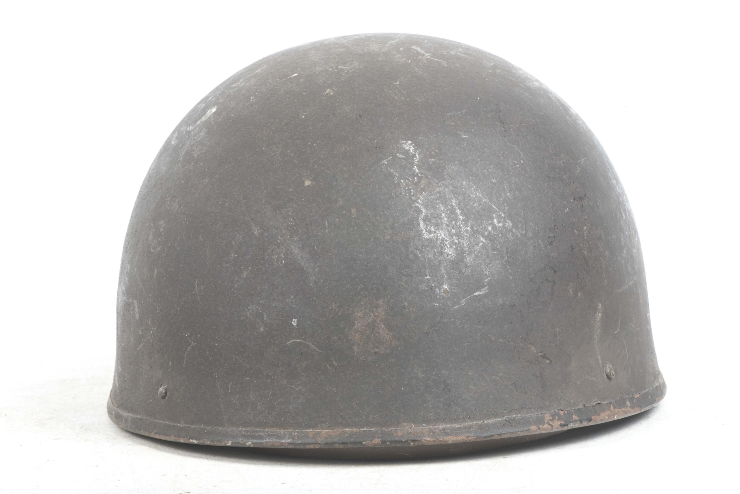 British dispatch rider helmet marked BMB 1945 size 7 — image 2