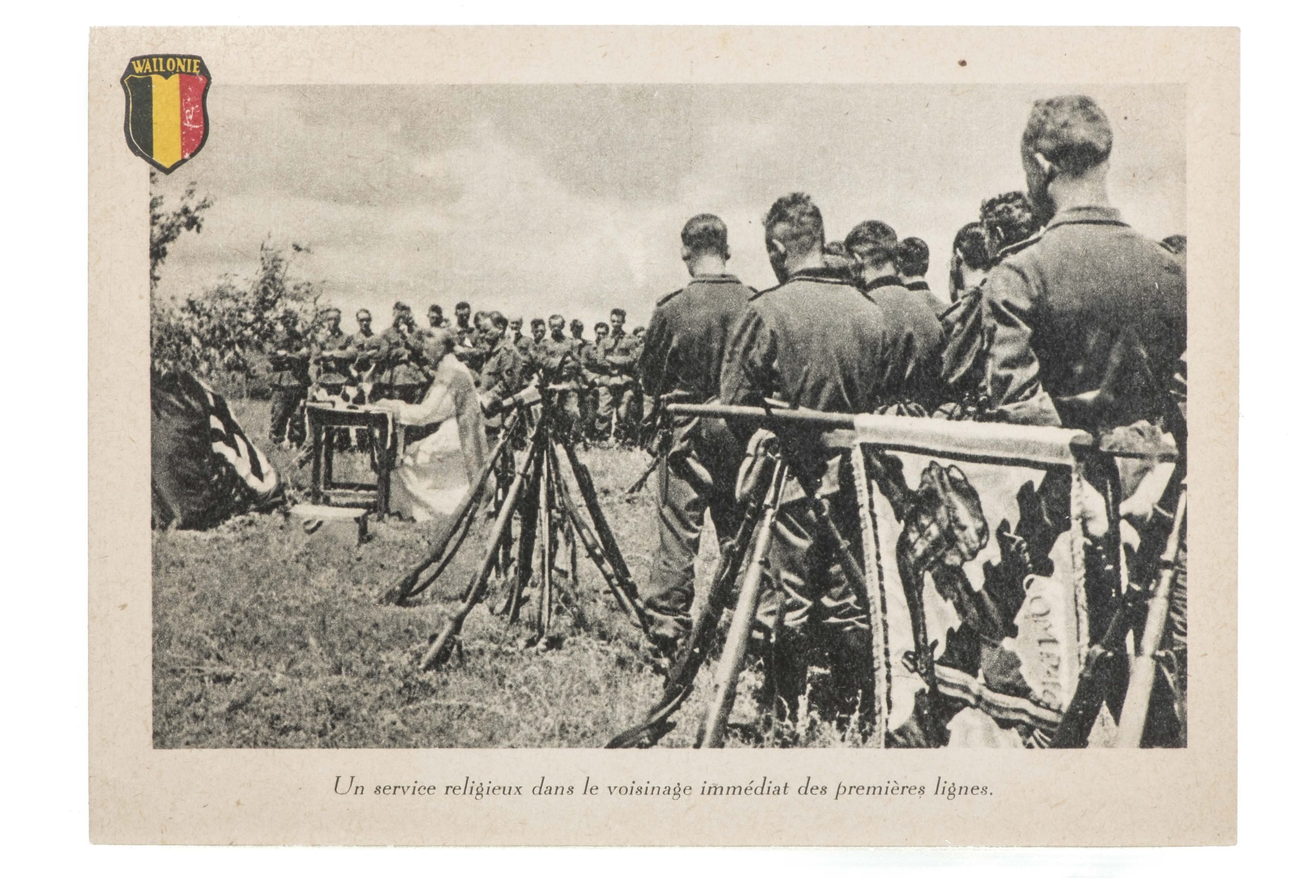 Postcard set of Leon Degrelle with Legion Wallonie — image 11