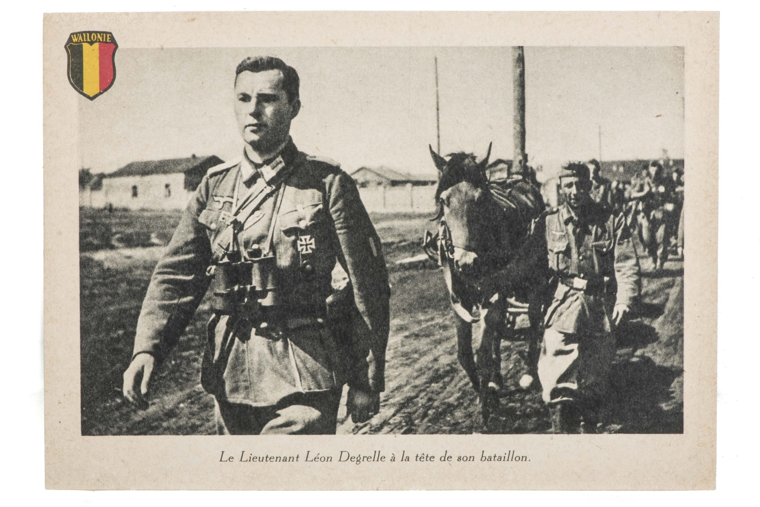 Postcard set of Leon Degrelle with Legion Wallonie — image 13