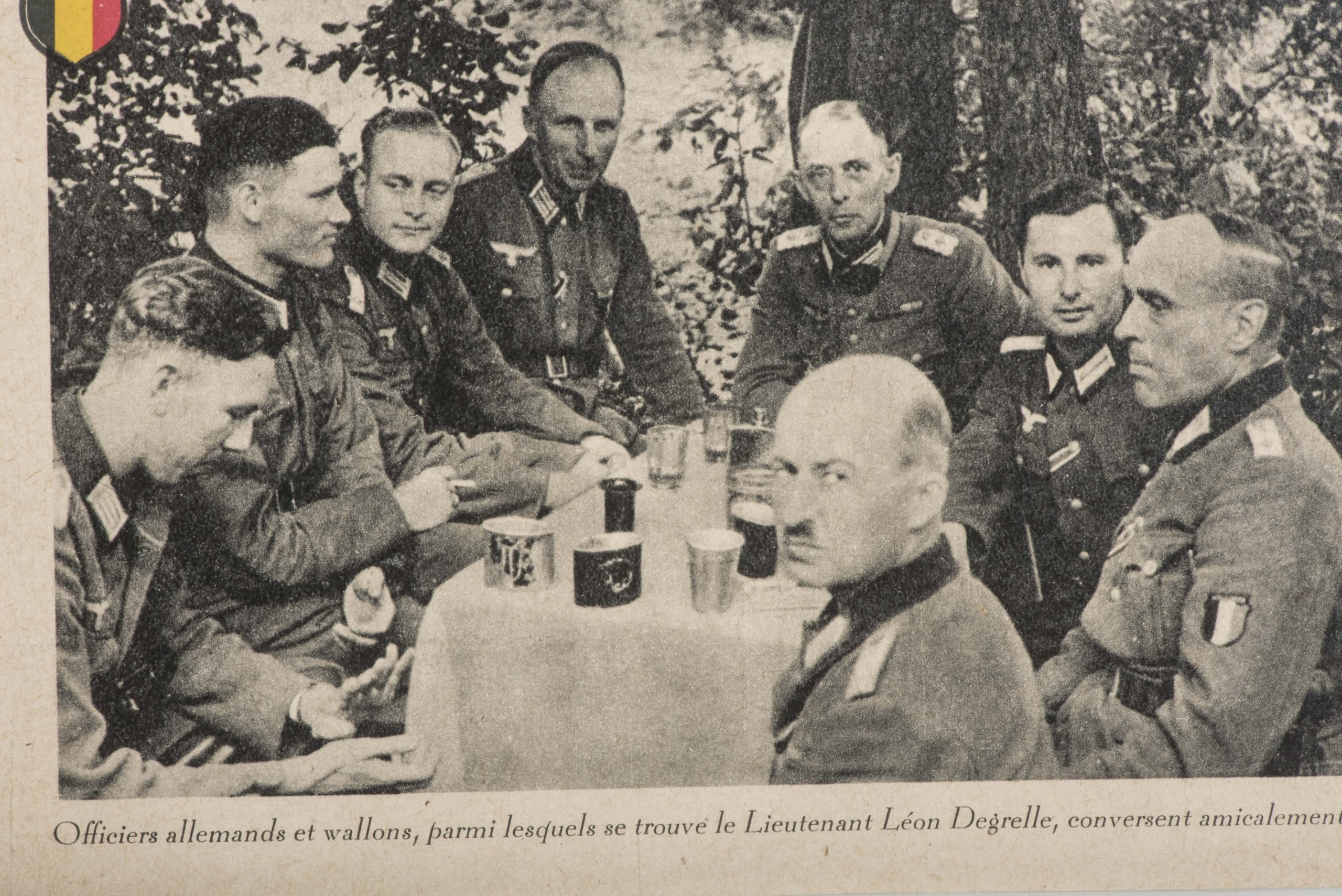 Postcard set of Leon Degrelle with Legion Wallonie — image 17