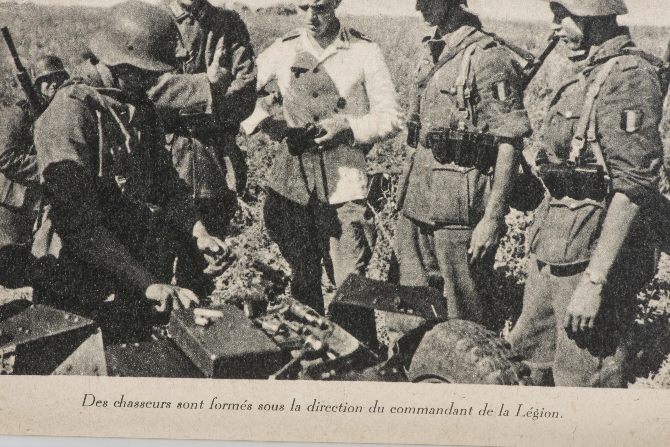 Postcard set of Leon Degrelle with Legion Wallonie — image 22