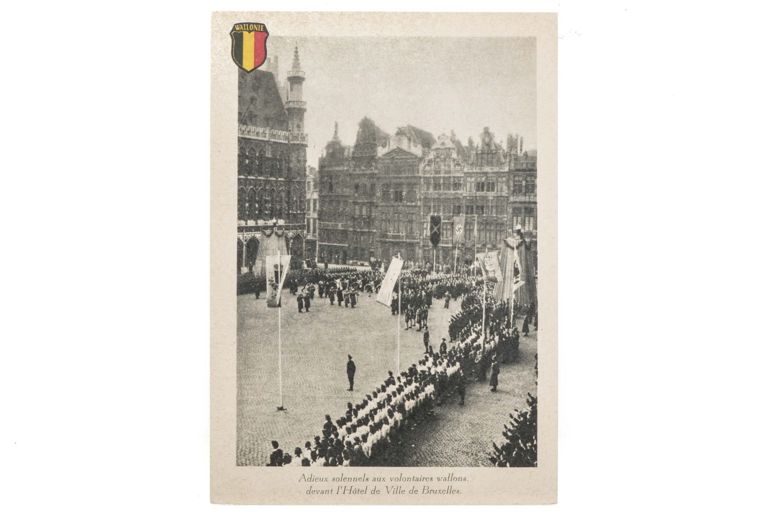 Postcard set of Leon Degrelle with Legion Wallonie — image 4