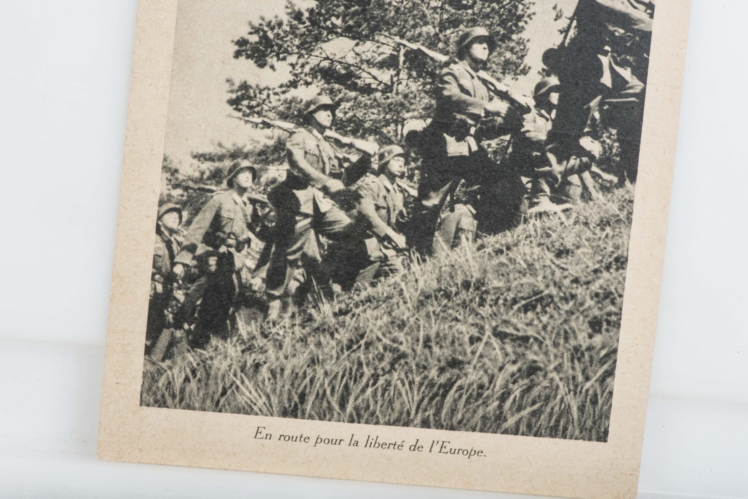 Postcard set of Leon Degrelle with Legion Wallonie — image 6