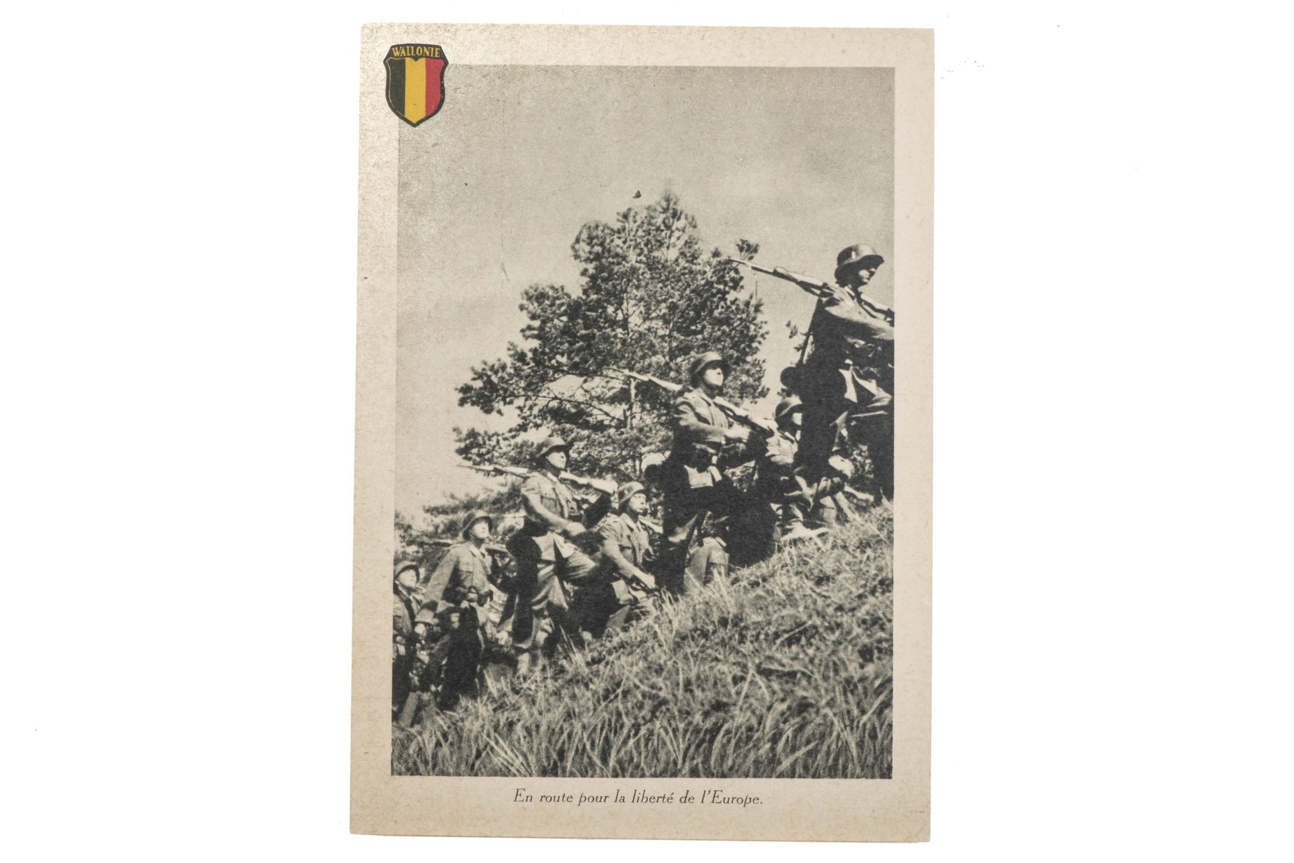 Postcard set of Leon Degrelle with Legion Wallonie — image 7