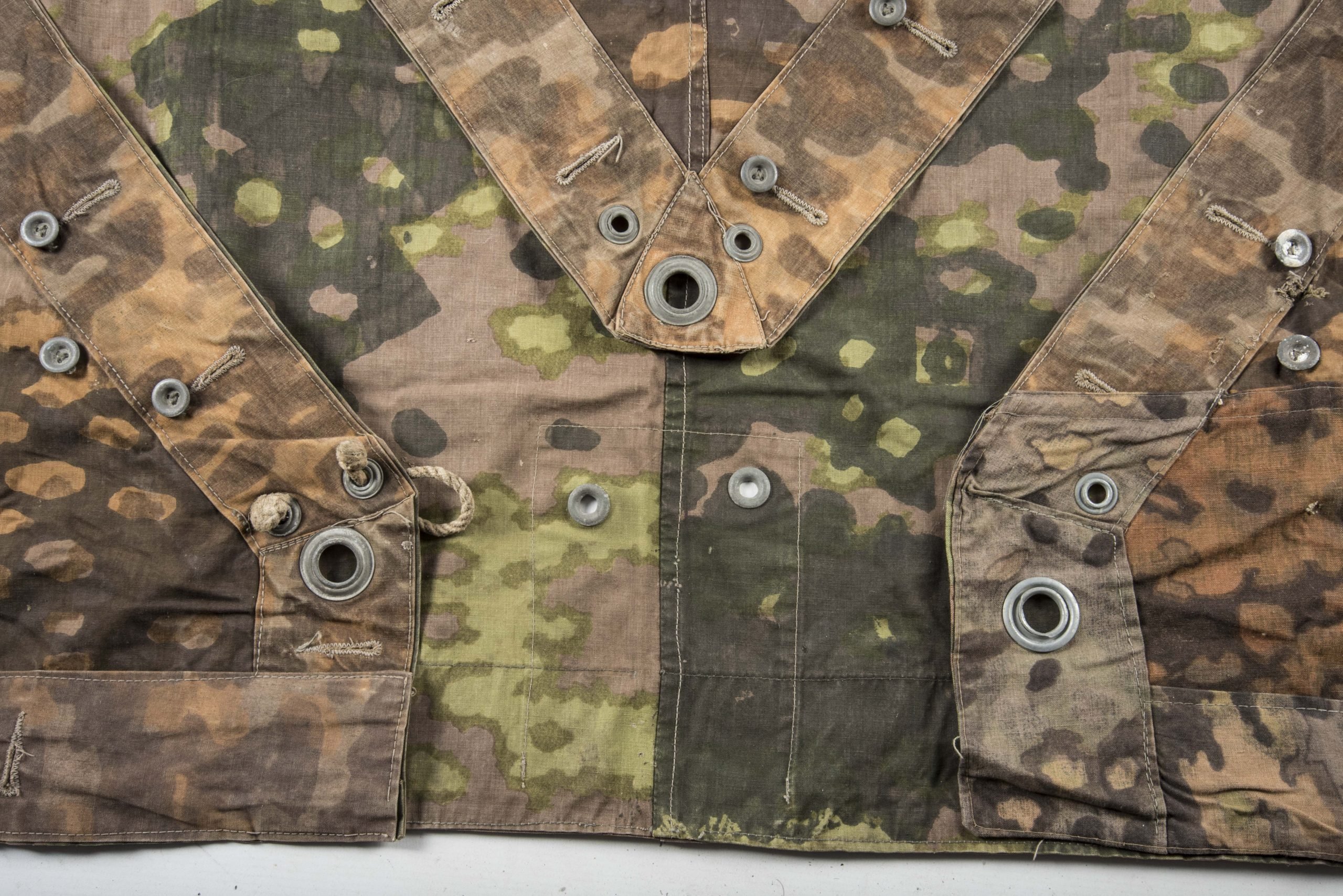 Waffen-SS plane tree Zeltbahn in 6/6 overprint camouflage — image 10