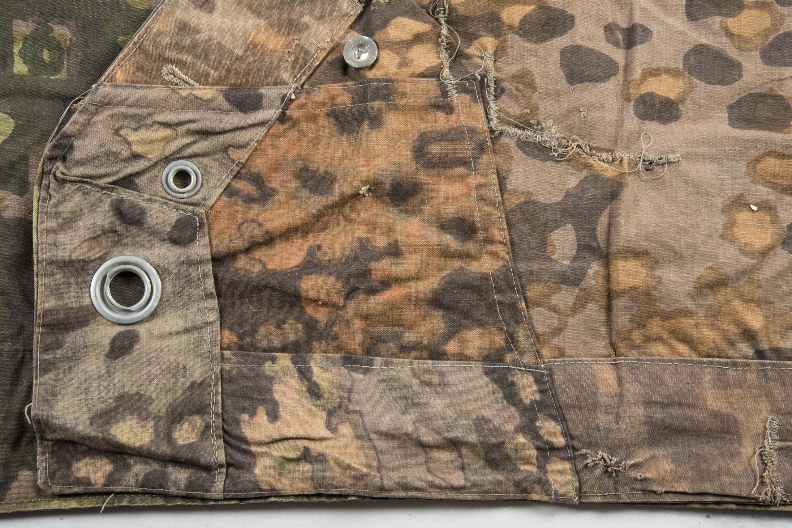 Waffen-SS plane tree Zeltbahn in 6/6 overprint camouflage — image 11