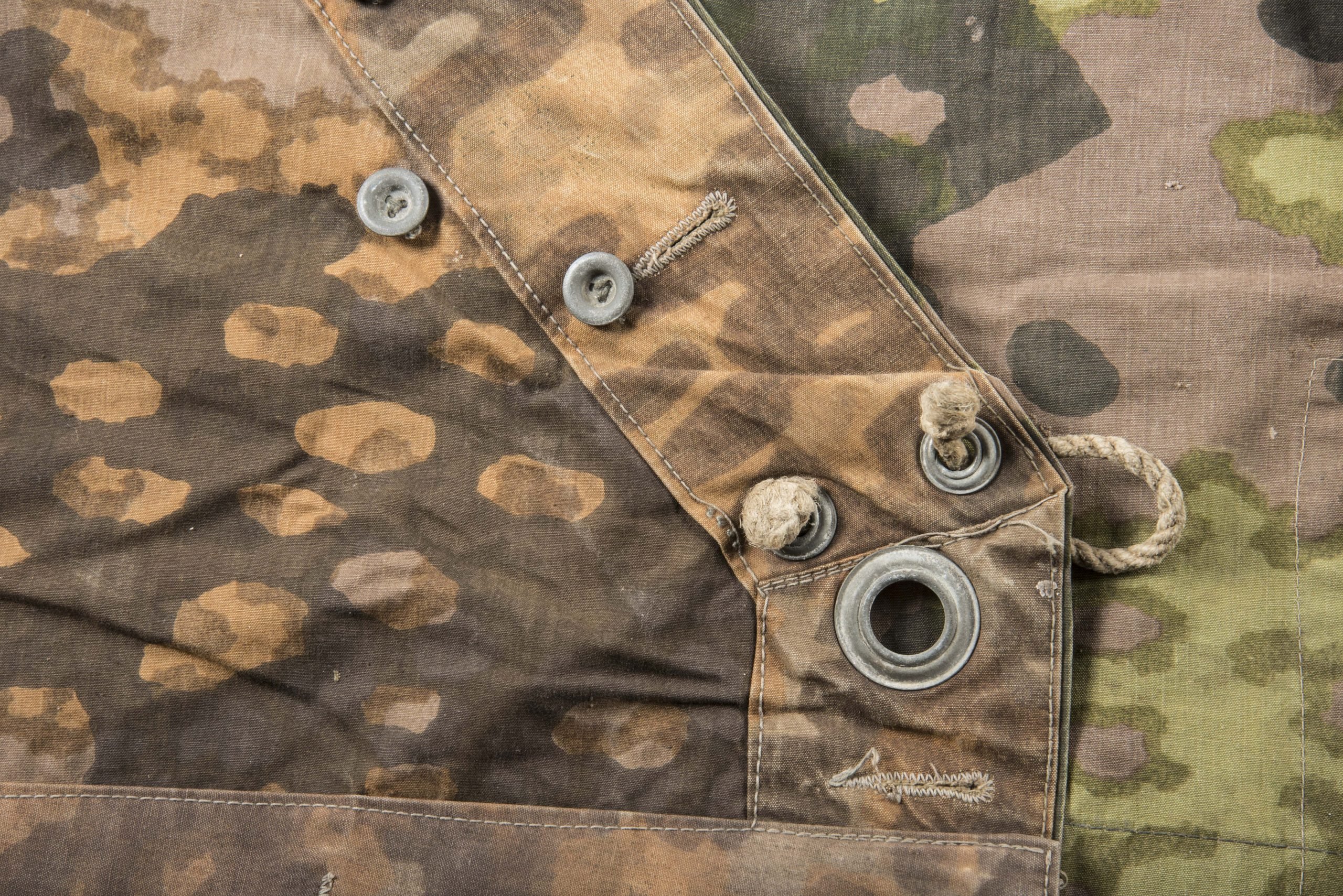 Waffen-SS plane tree Zeltbahn in 6/6 overprint camouflage — image 13