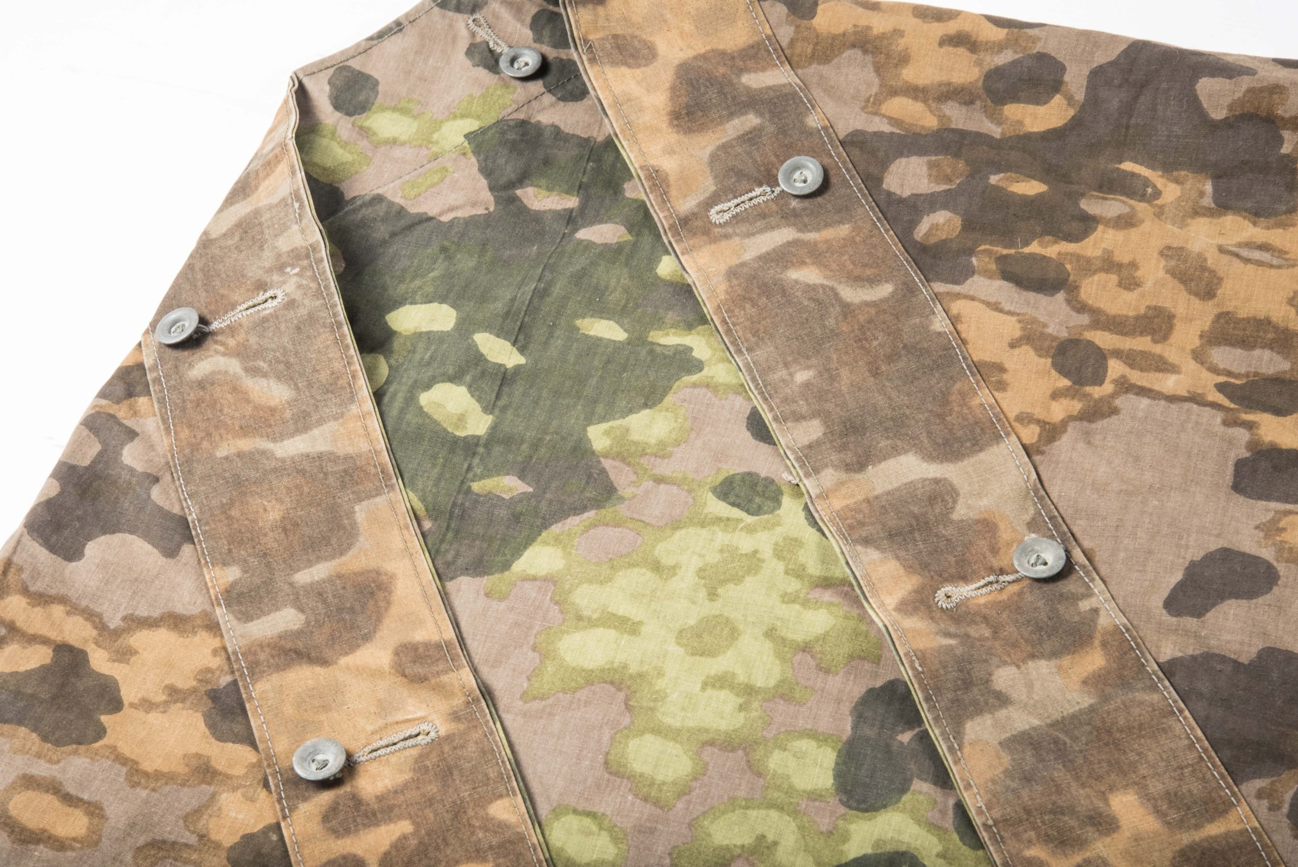 Waffen-SS plane tree Zeltbahn in 6/6 overprint camouflage — image 14