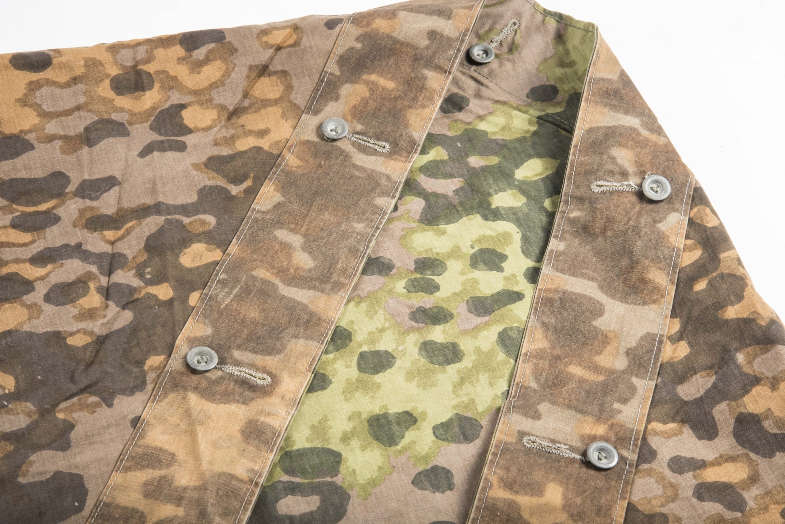 Waffen-SS plane tree Zeltbahn in 6/6 overprint camouflage — image 15