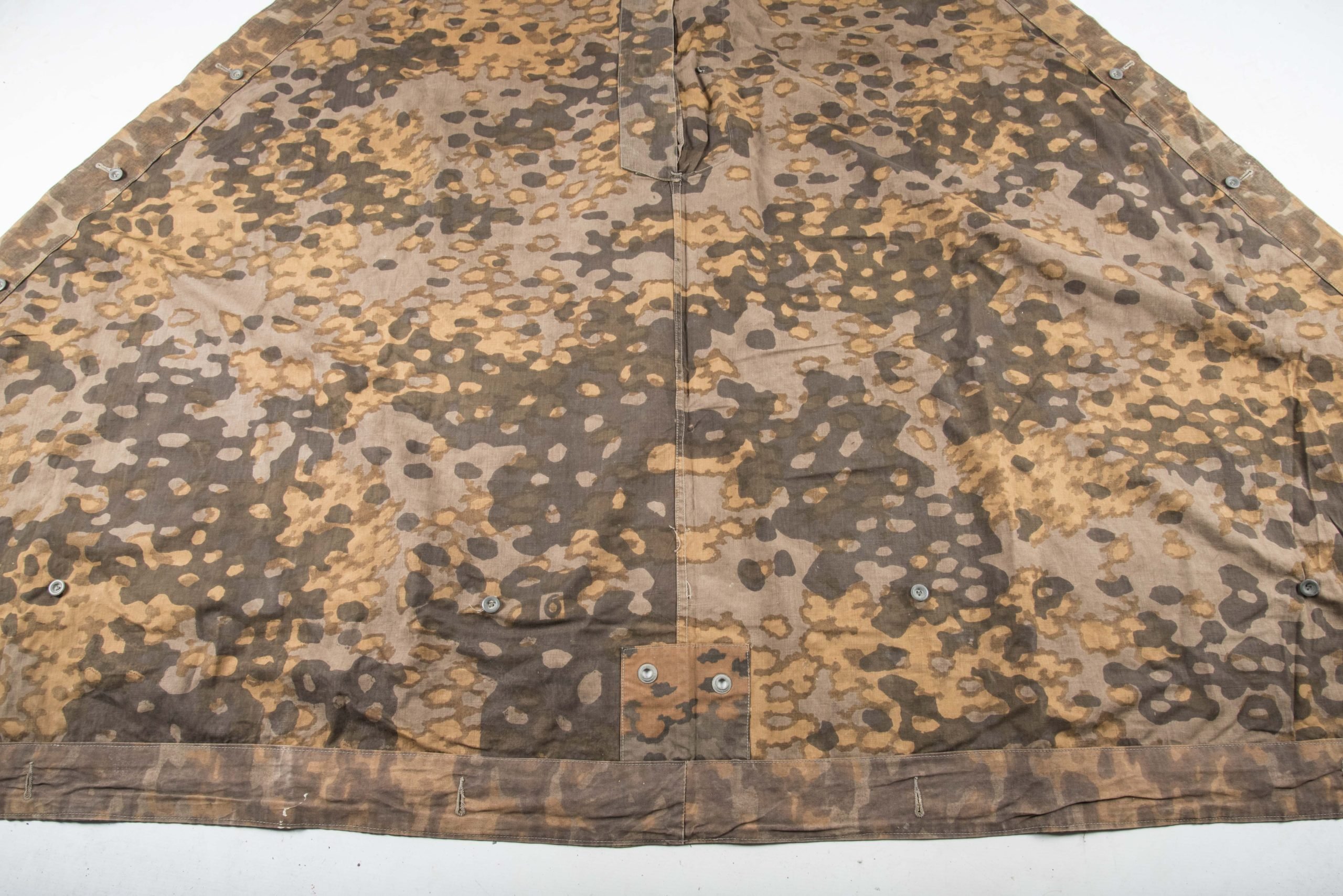 Waffen-SS plane tree Zeltbahn in 6/6 overprint camouflage — image 3