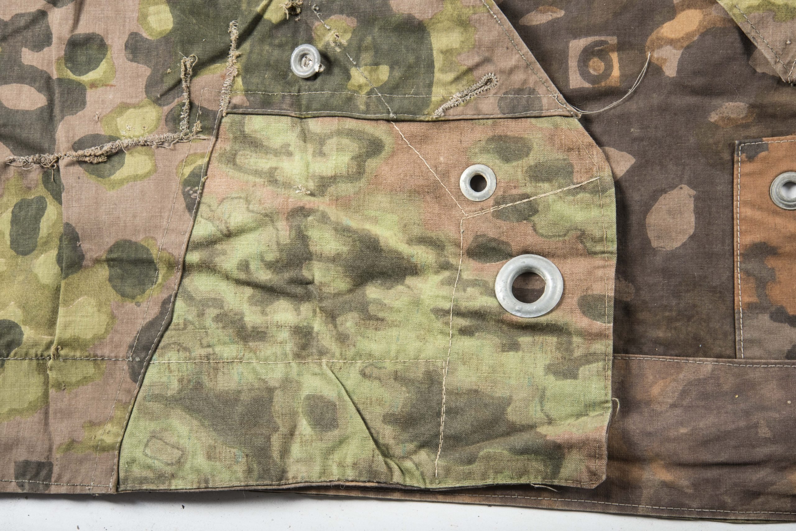 Waffen-SS plane tree Zeltbahn in 6/6 overprint camouflage — image 5