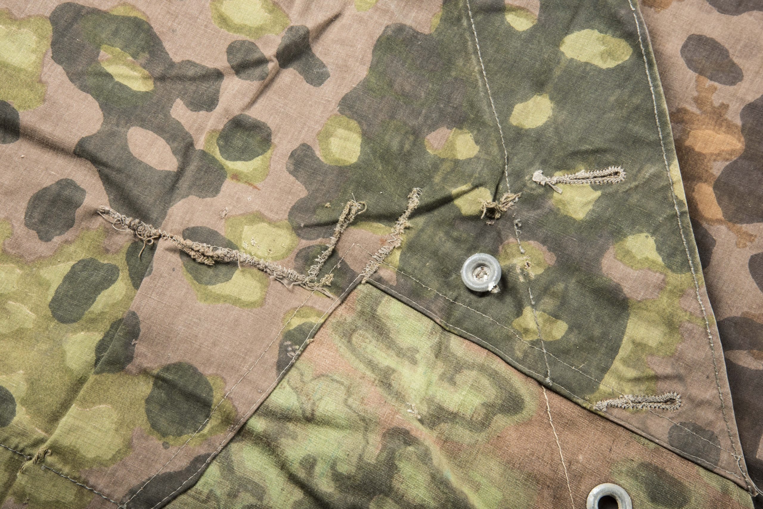 Waffen-SS plane tree Zeltbahn in 6/6 overprint camouflage — image 6