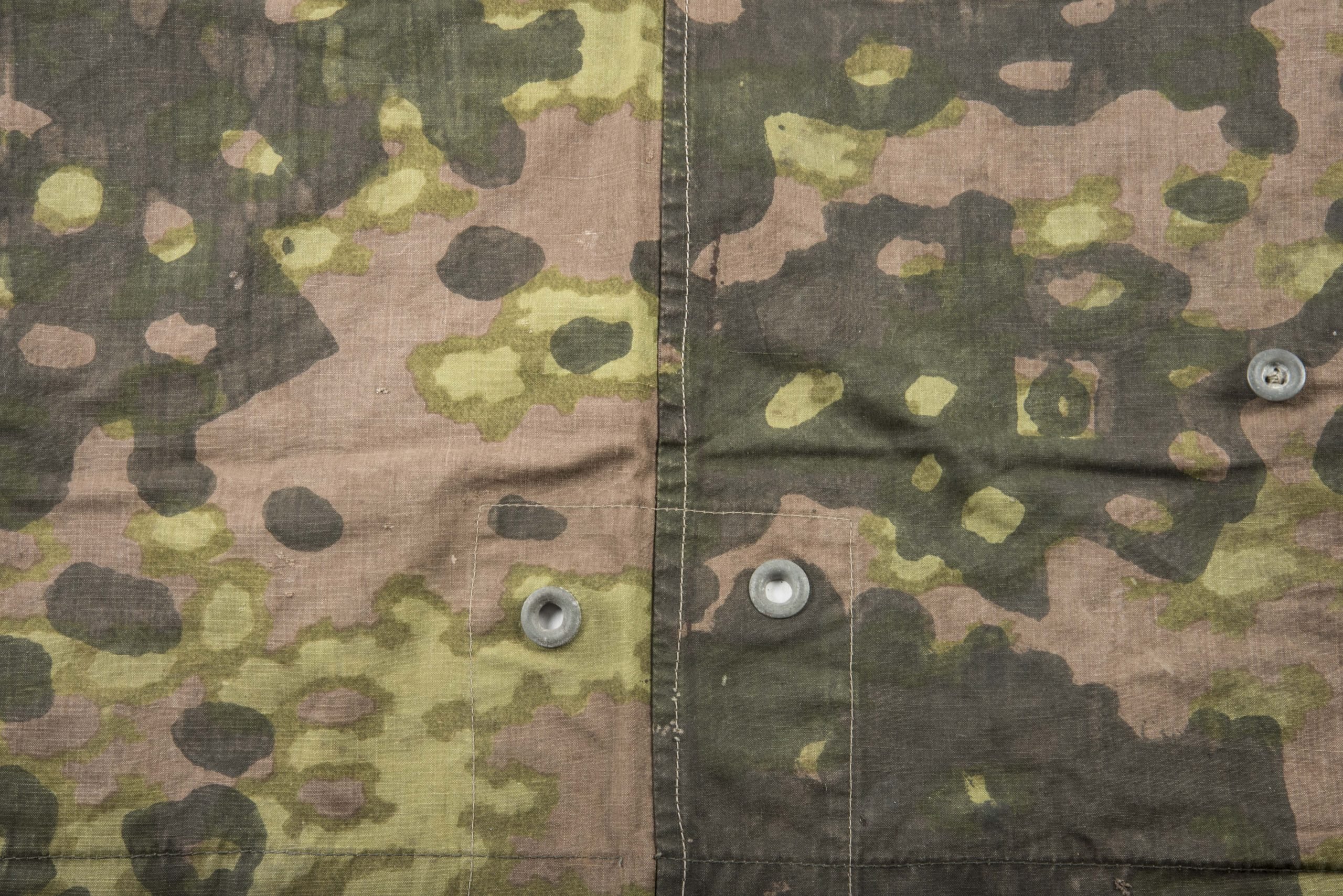 Waffen-SS plane tree Zeltbahn in 6/6 overprint camouflage — image 8