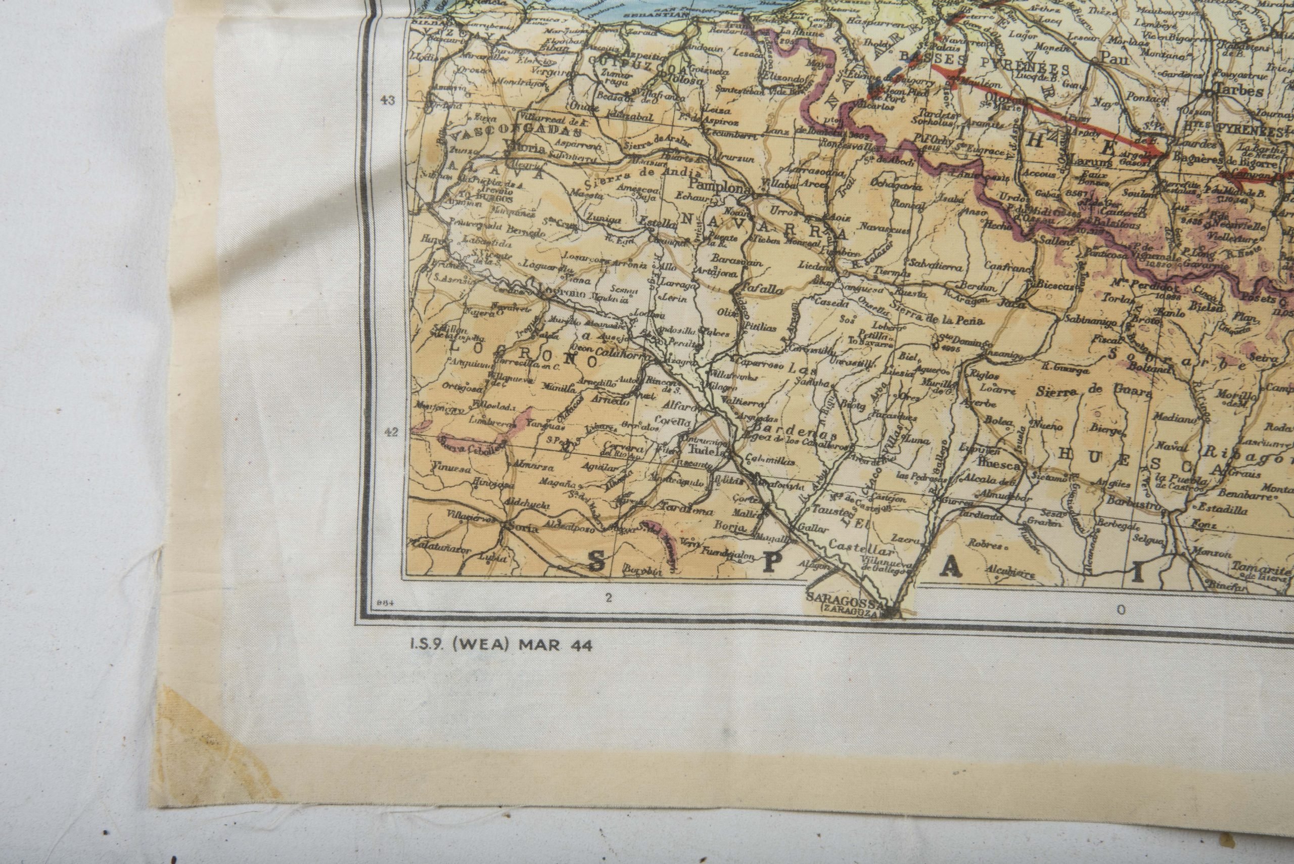 Rare US escape map 'Zones of France' — image 2