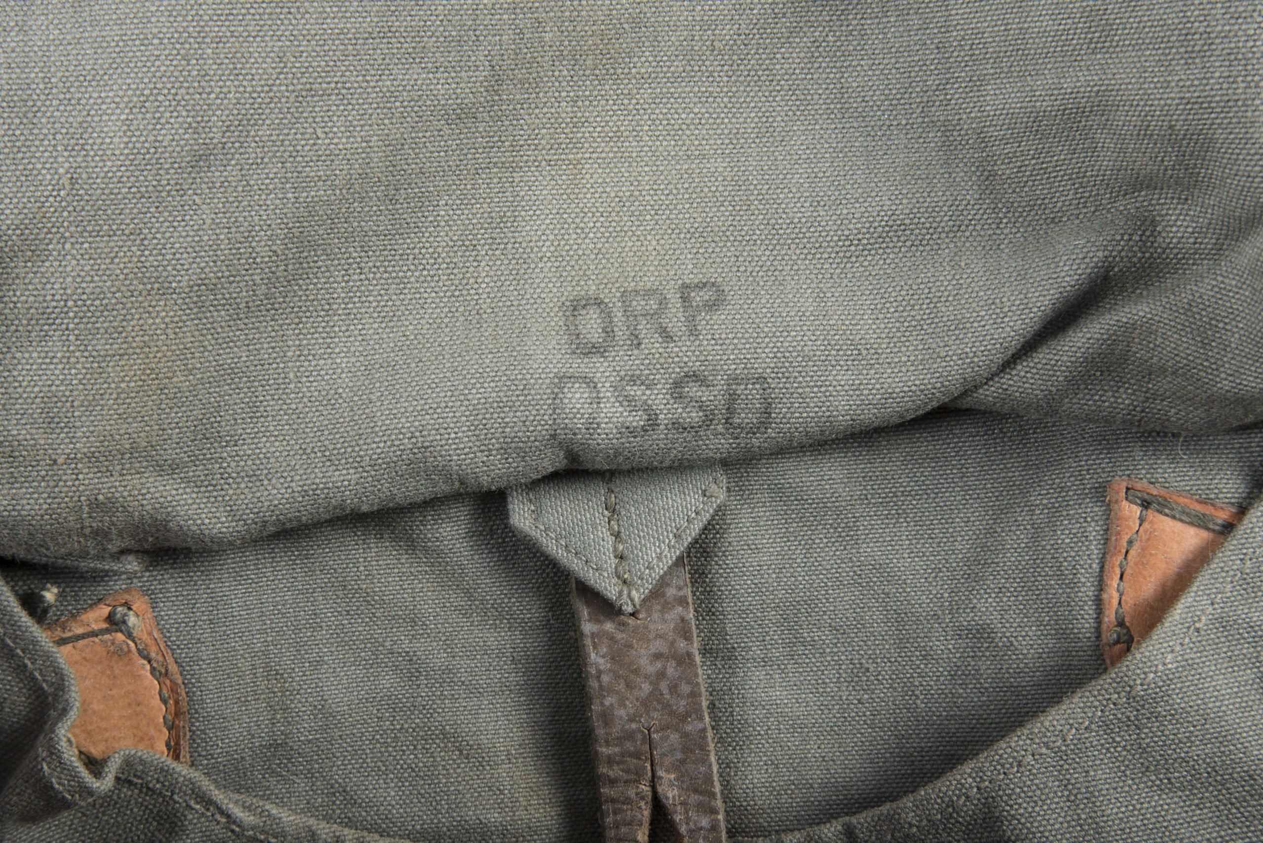 Pre war M31 breadbag marked DRP DSSD — image 5