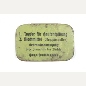 Sanitäter Tupfer Hautentgiftung u. Riechmittel