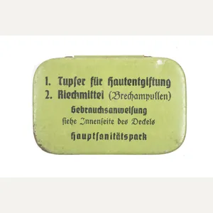 Sanitäter Tupfer Hautentgiftung u. Riechmittel