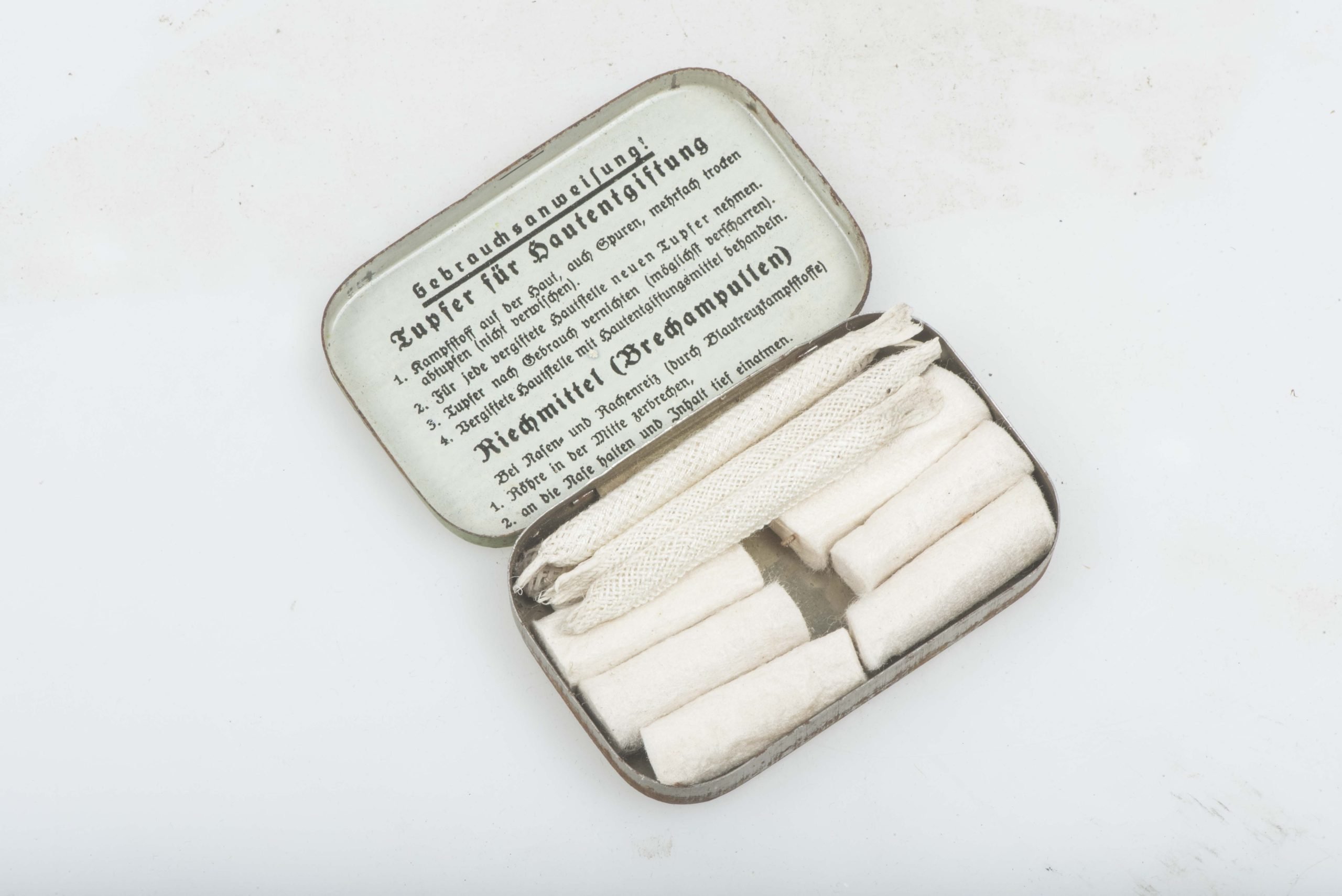 Sanitäter Tupfer Hautentgiftung u. Riechmittel — image 3