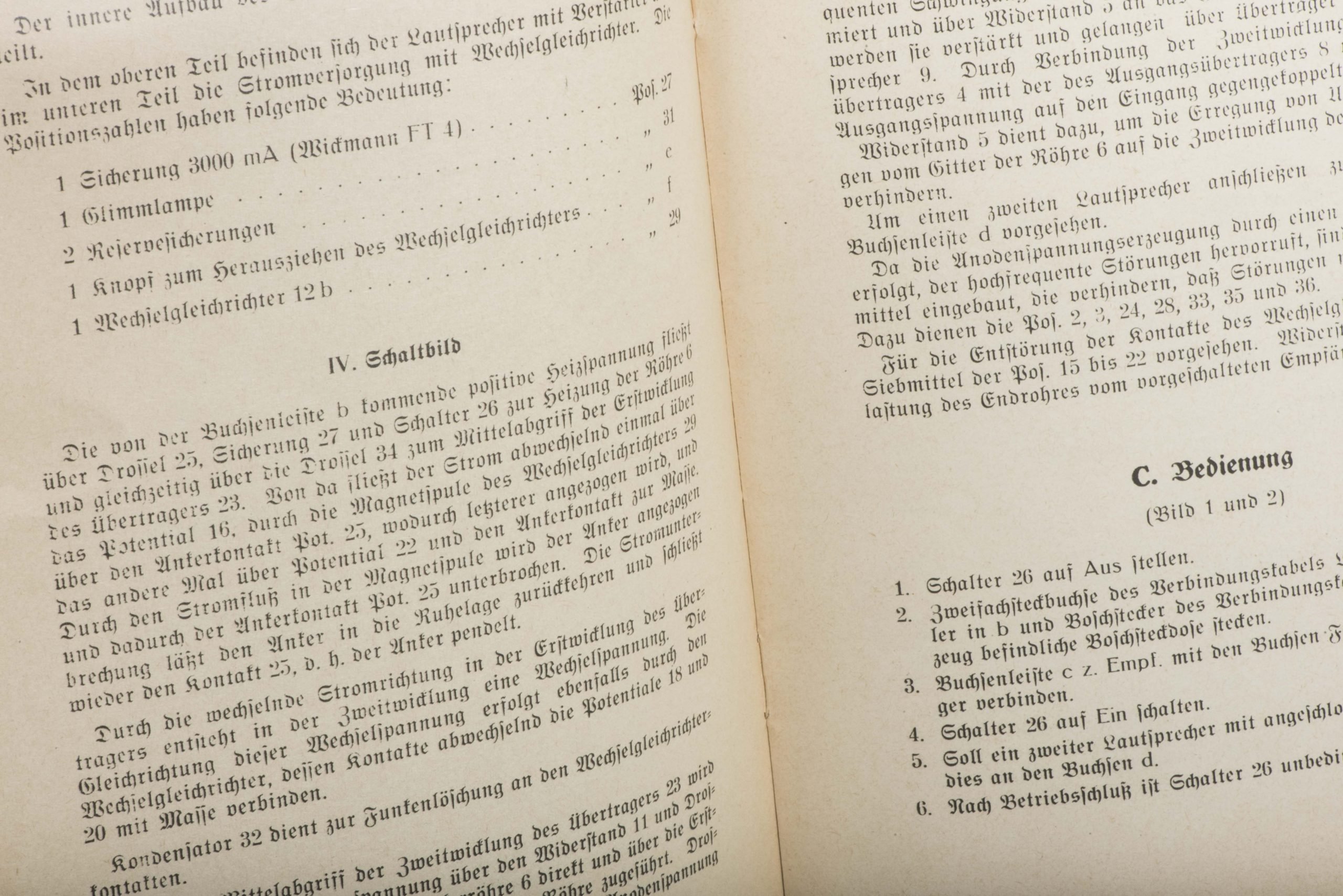 D 1020/1 Das Lautsprechgerät (fu) b LSG (Fu) b 17.11.41 — image 5