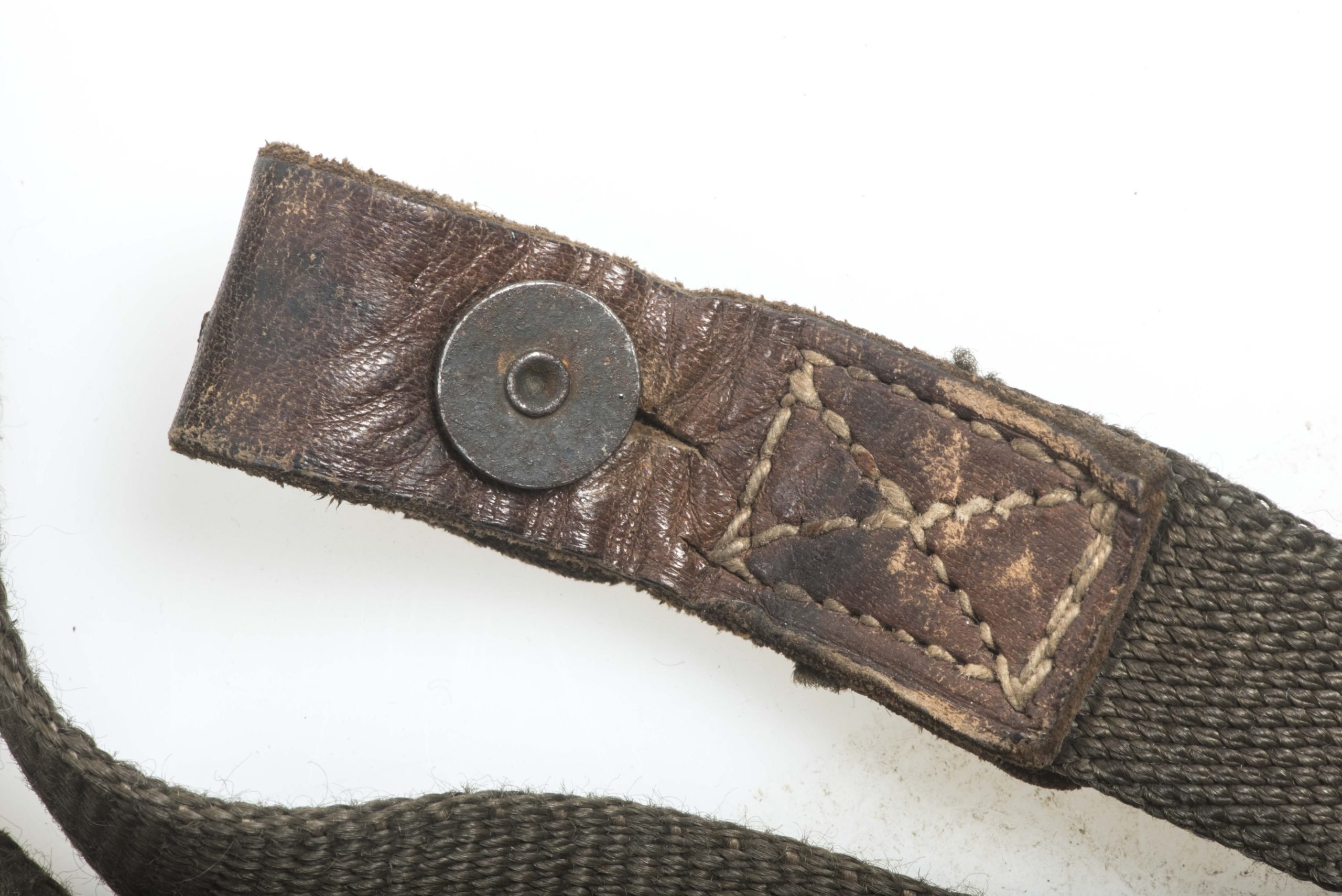 Matching set of rayon gasmask canister straps — image 2