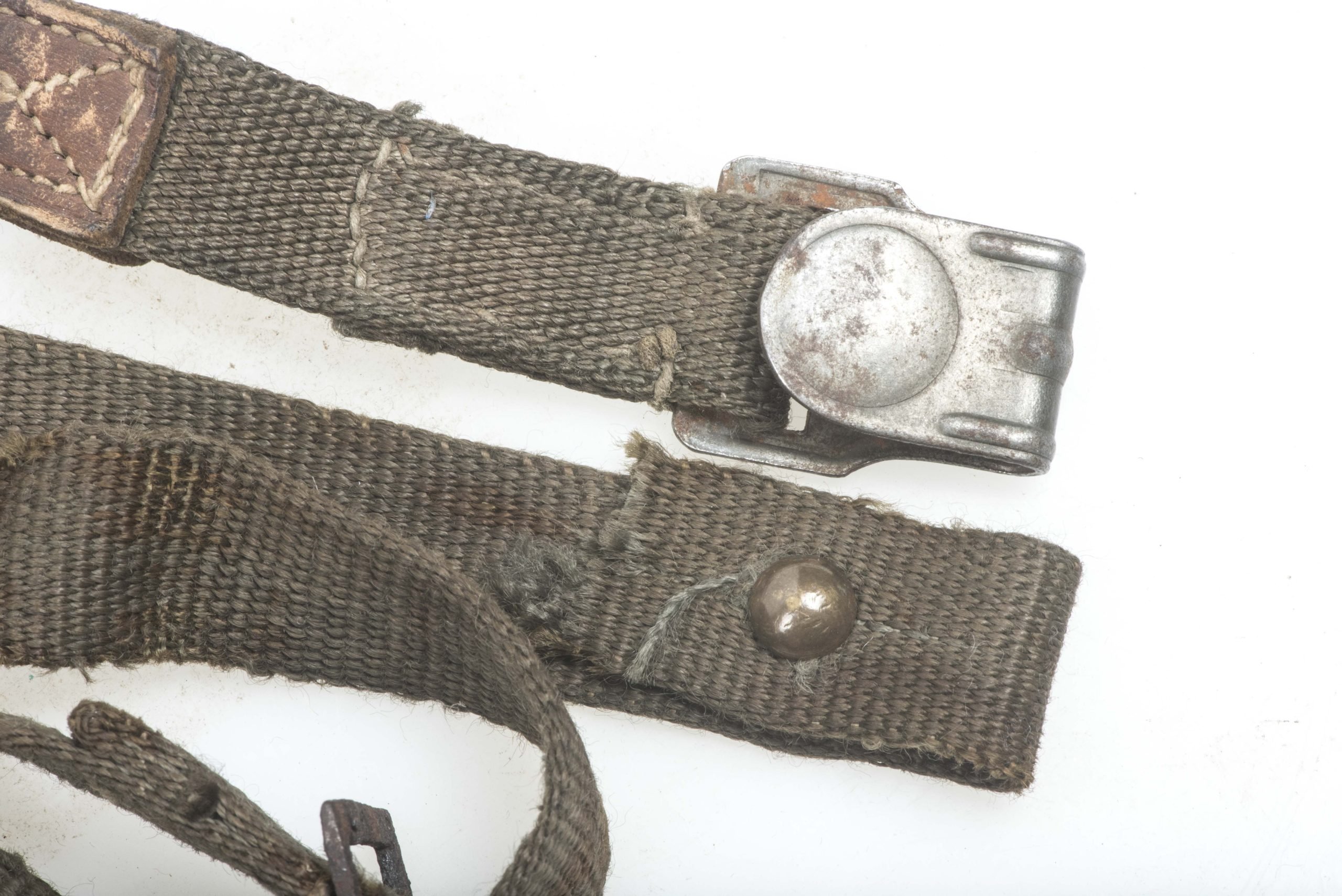 Matching set of rayon gasmask canister straps — image 3