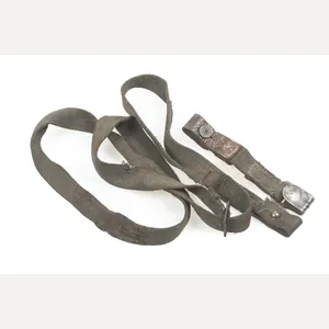 Matching set of rayon gasmask canister straps