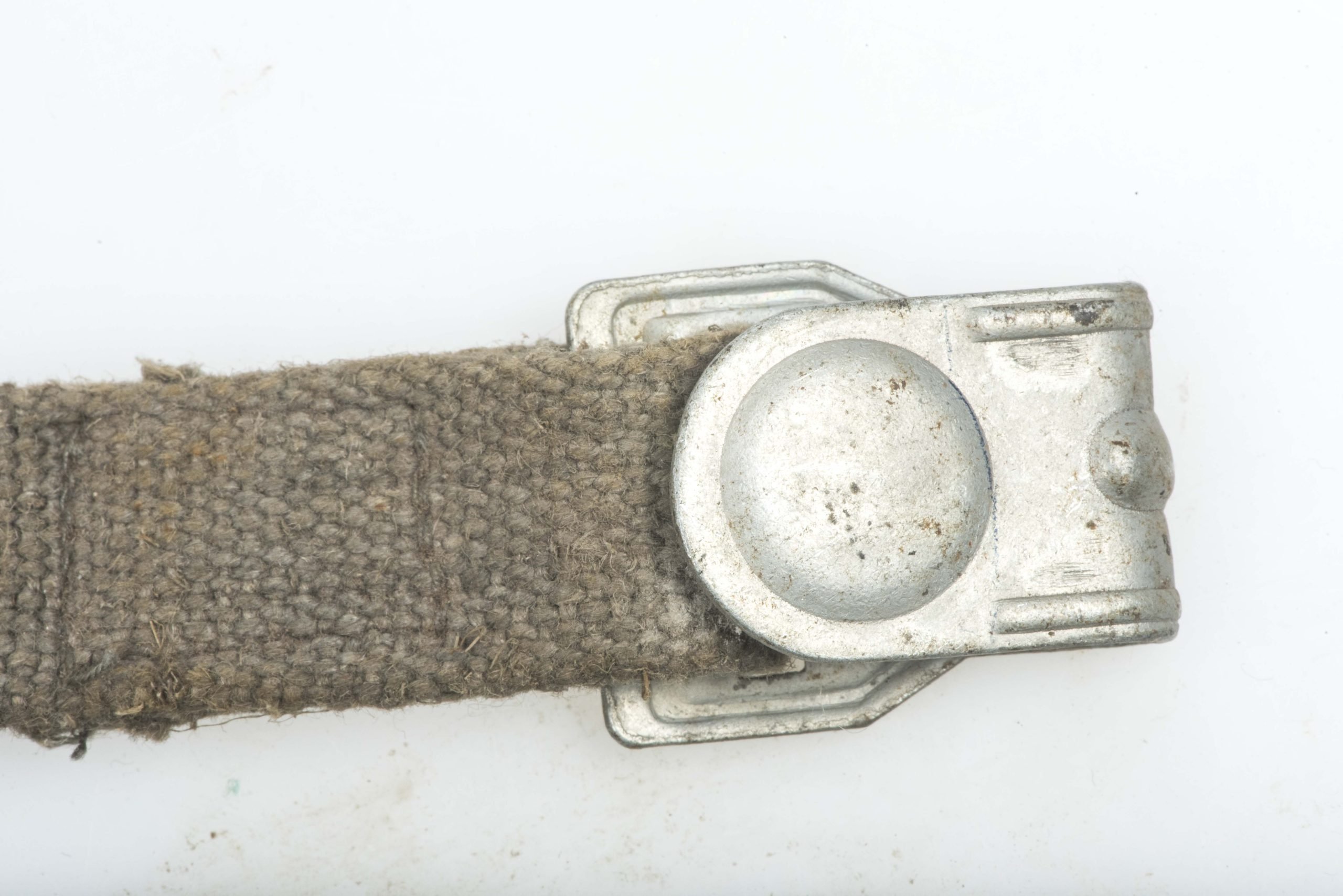 Textbook late war matching set of gasmask canister straps marked ebd 44 — image 5