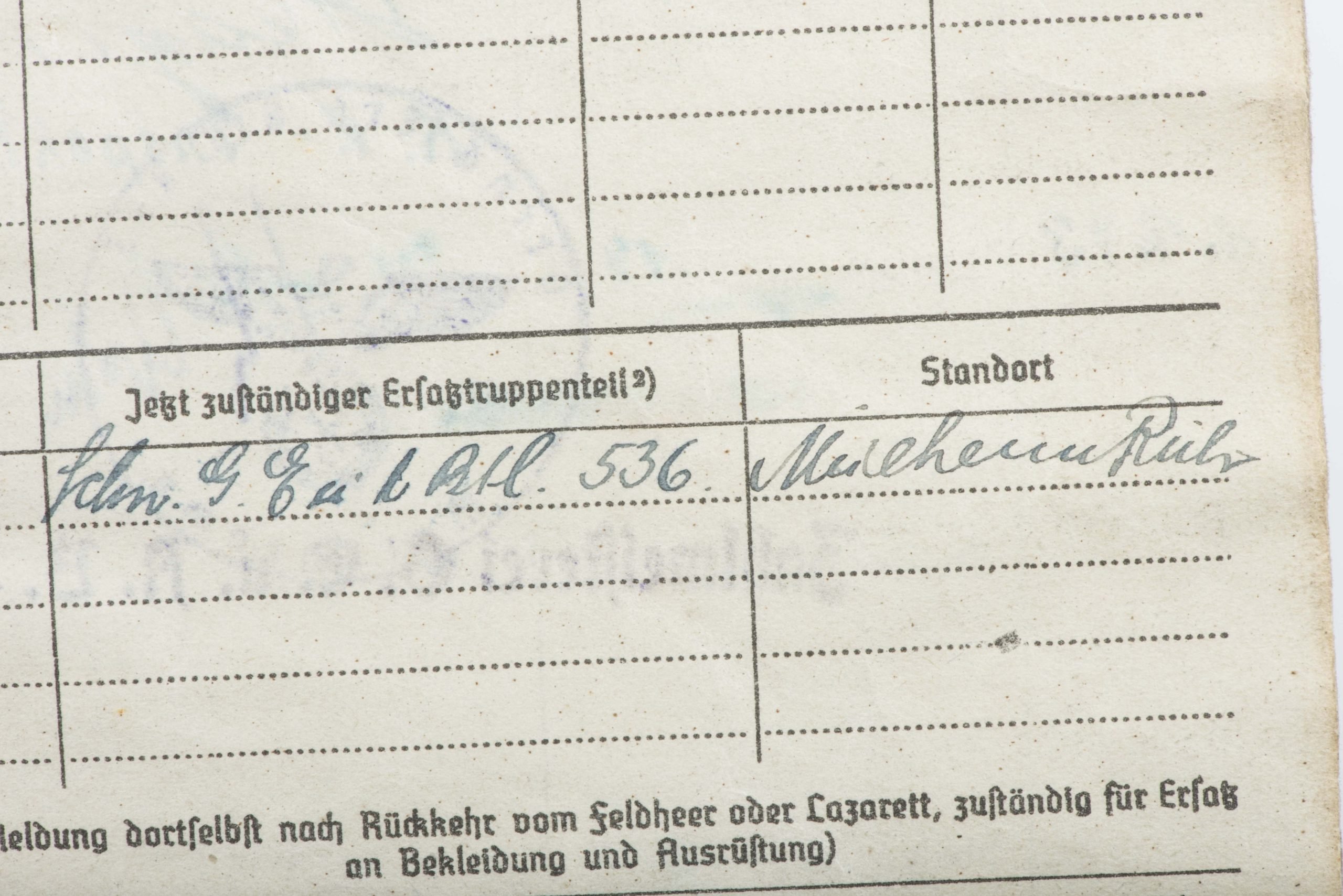 Nahkampfspange Soldbuch grouping Paul Pützer, Grenadier-Regiment 453 and 2. Fallschirmjäger-Division — image 63